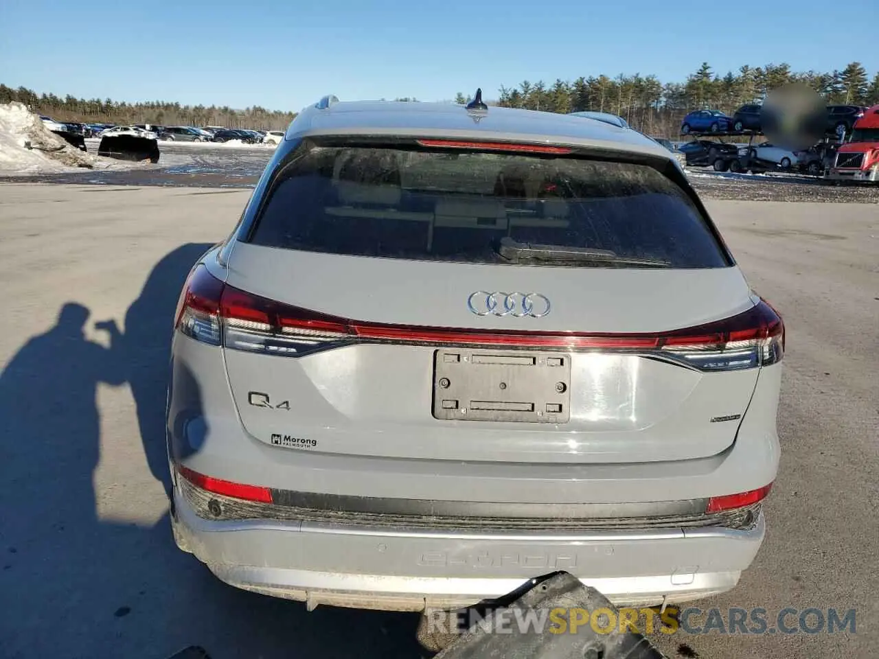 6 Photograph of a damaged car WA1M2BFZ8RP002896 AUDI Q4 E-TRON 2024