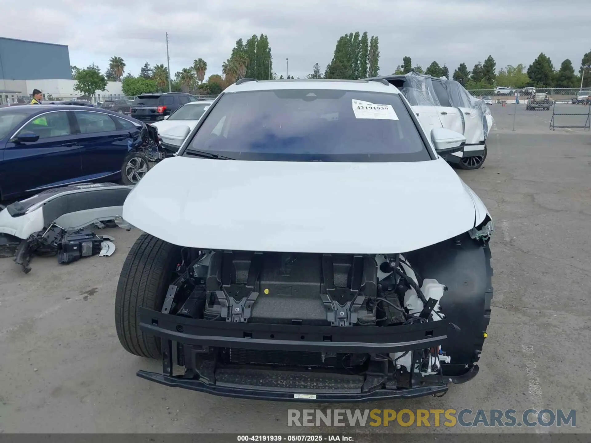 13 Photograph of a damaged car WA1MUBFZ3RP051935 AUDI Q4 E-TRON 2024
