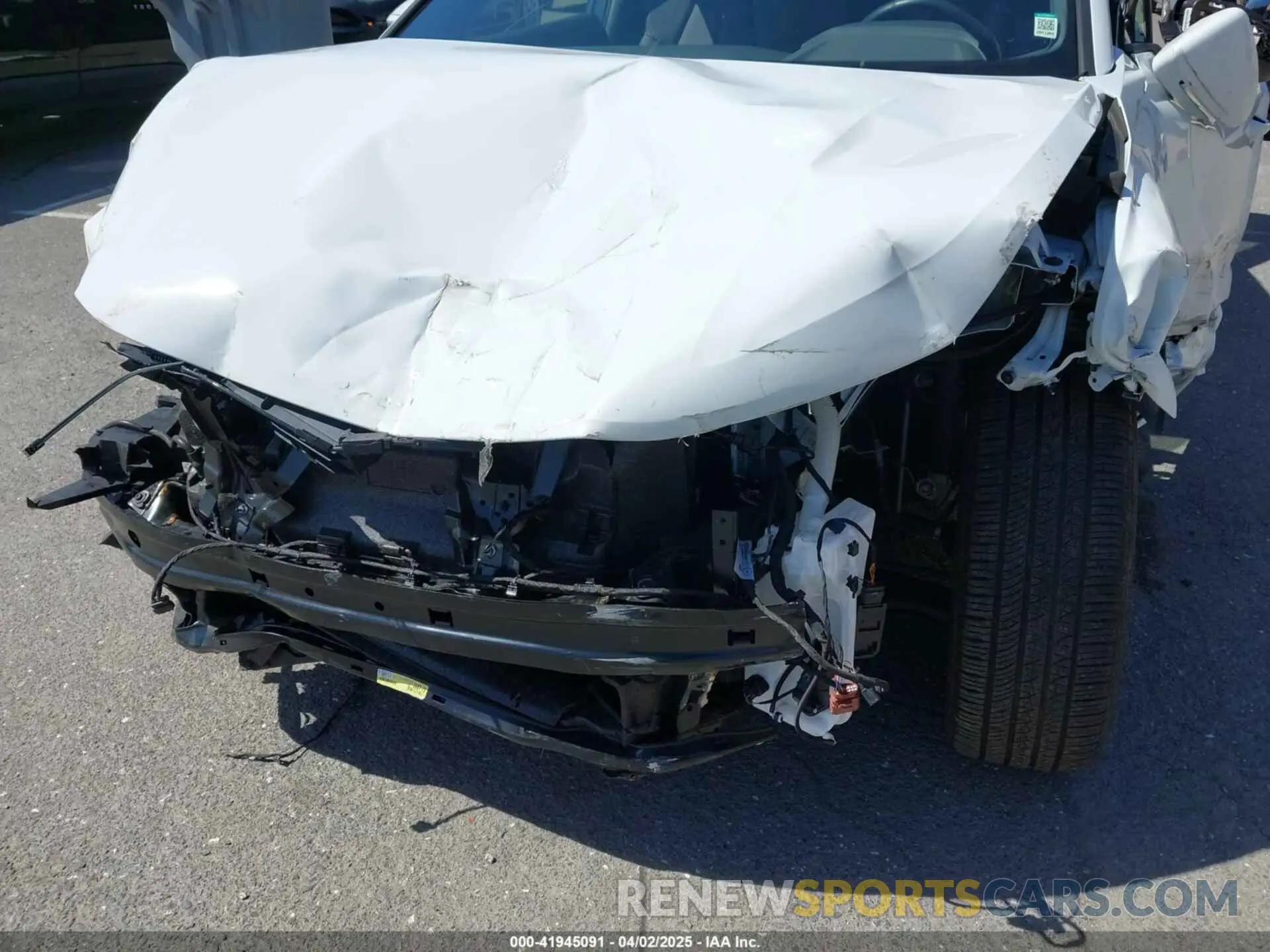 6 Photograph of a damaged car WA132BFZ7NP044319 AUDI Q4 SPORTBACK E-TRON 2022