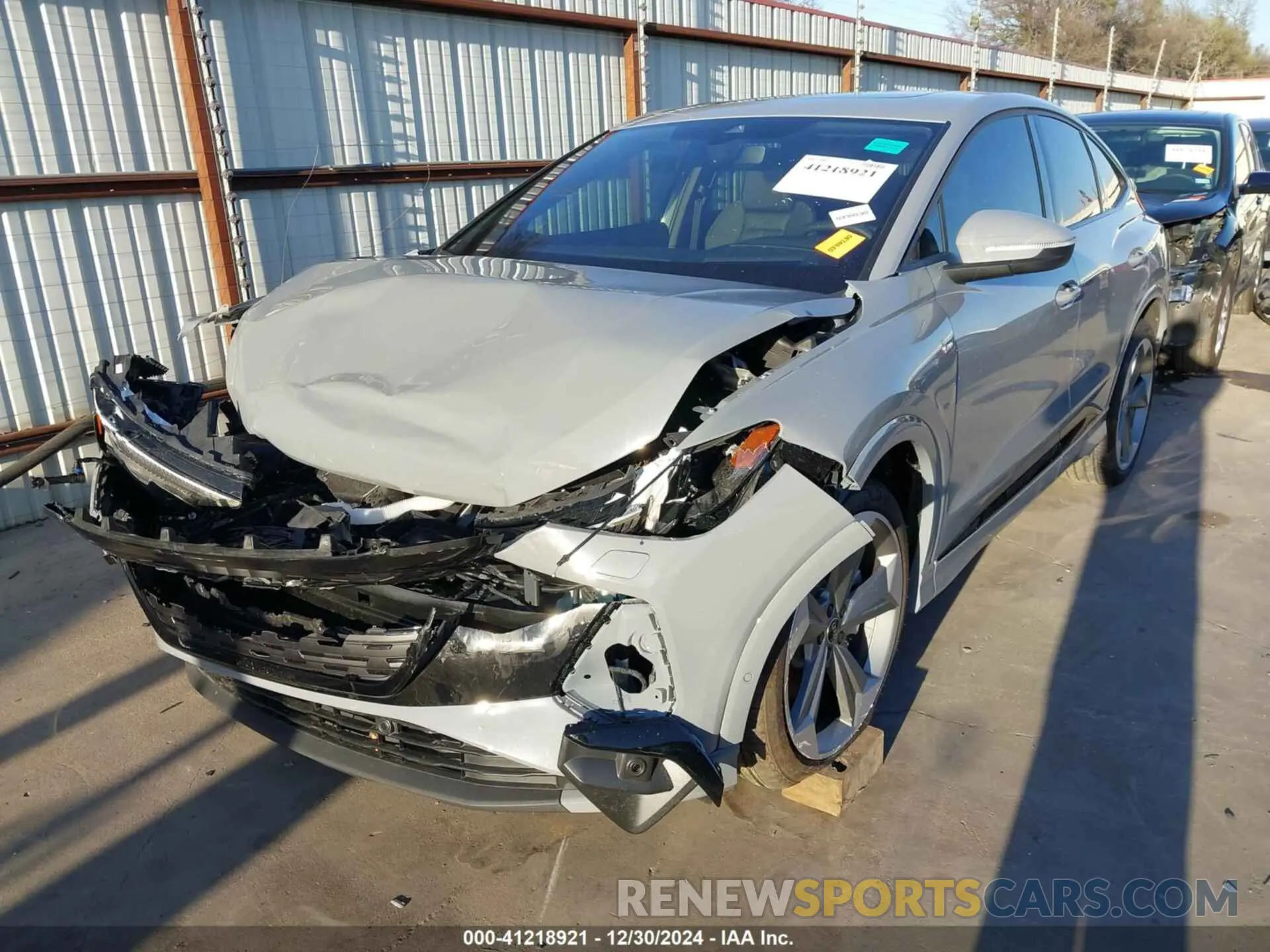 2 Фотография поврежденного автомобиля WA14UBFZ6RP074092 AUDI Q4 SPORTBACK E-TRON 2024