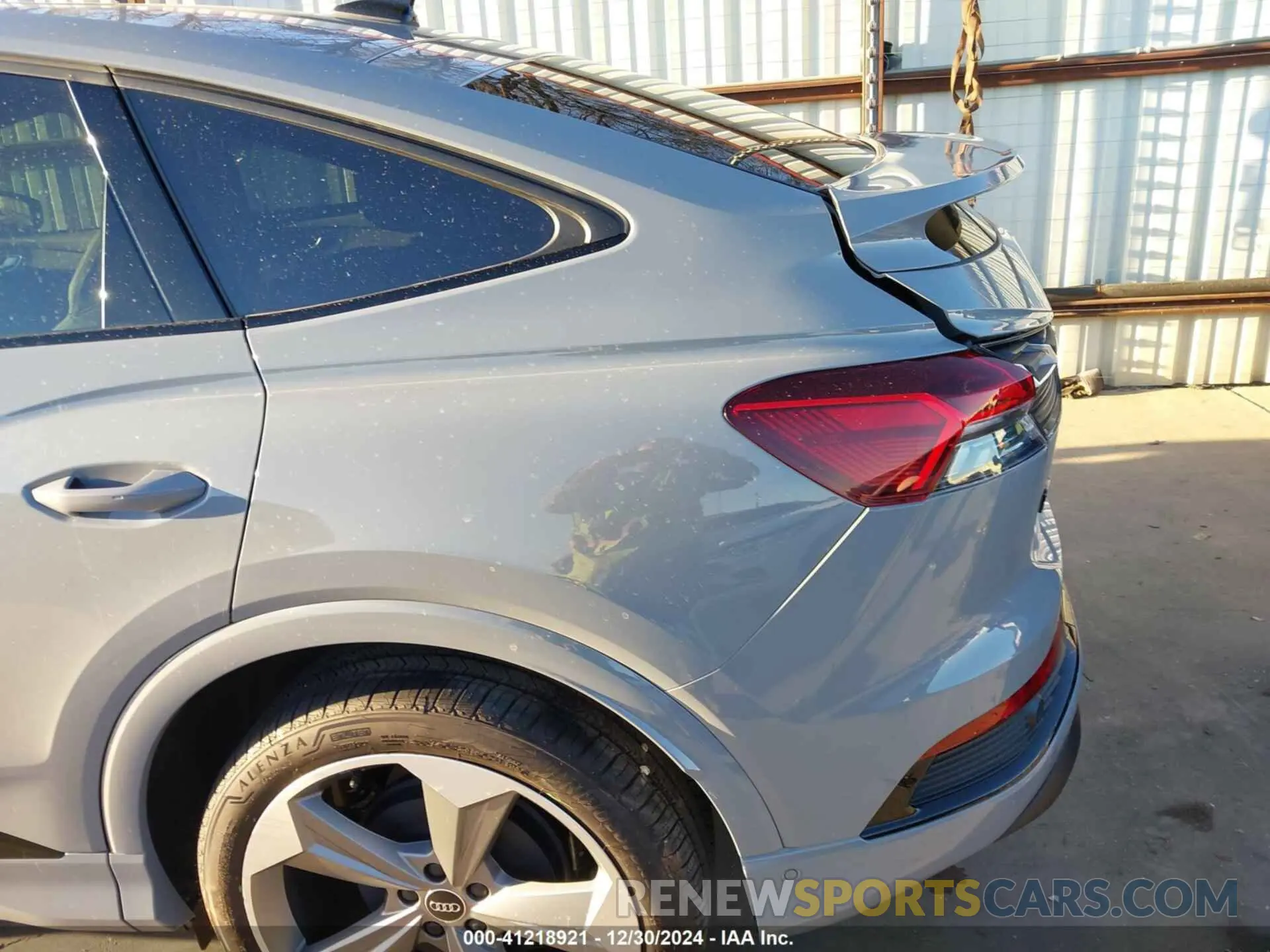 22 Фотография поврежденного автомобиля WA14UBFZ6RP074092 AUDI Q4 SPORTBACK E-TRON 2024
