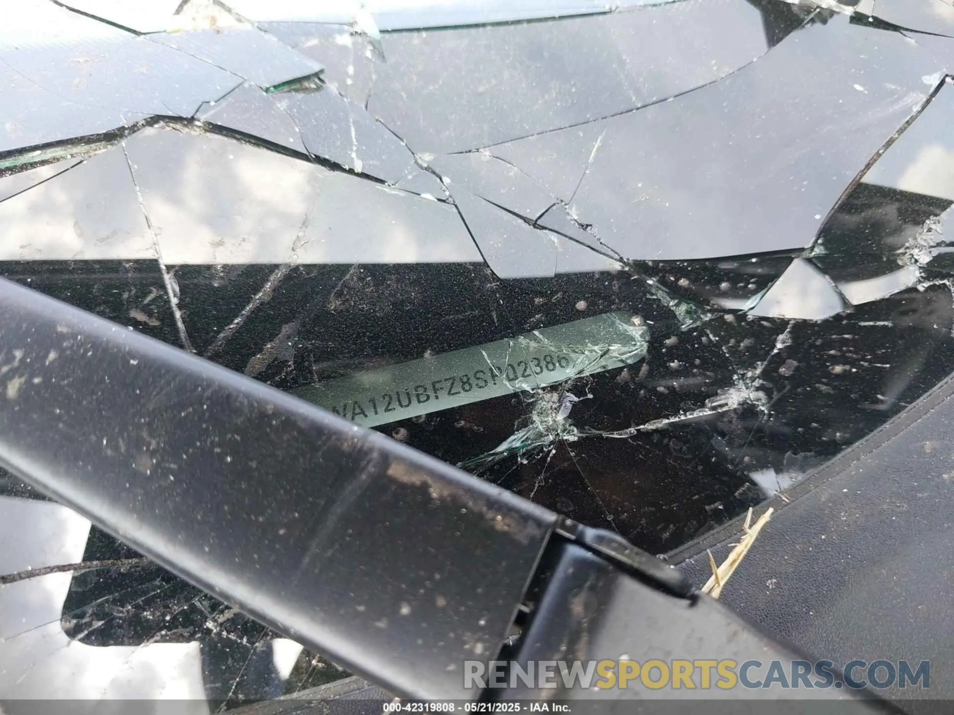 9 Photograph of a damaged car WA12UBFZ8SP023867 AUDI Q4 SPORTBACK E-TRON 2025