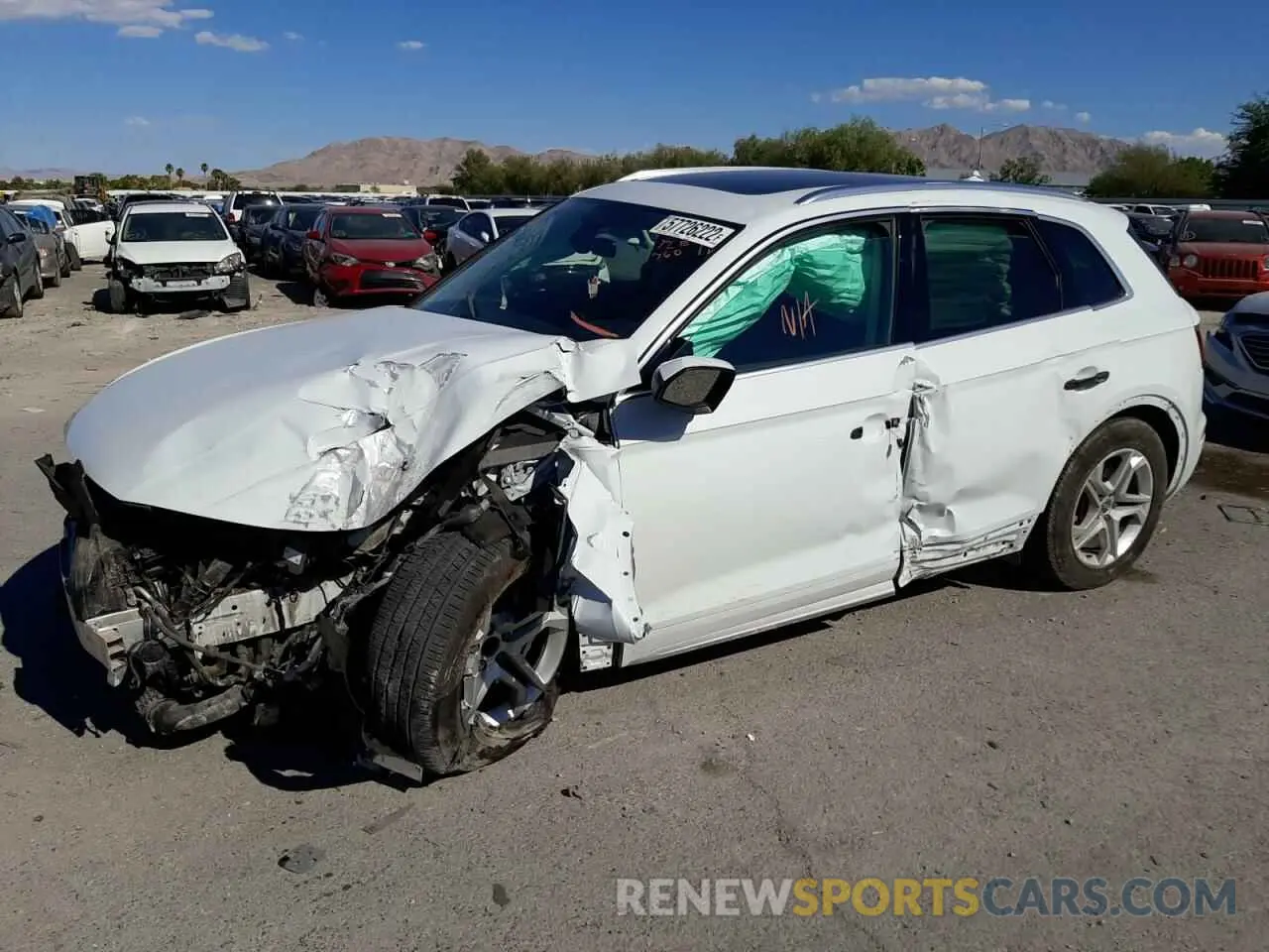 9 Фотография поврежденного автомобиля WA1ANAFY0K2090549 AUDI Q5 2019