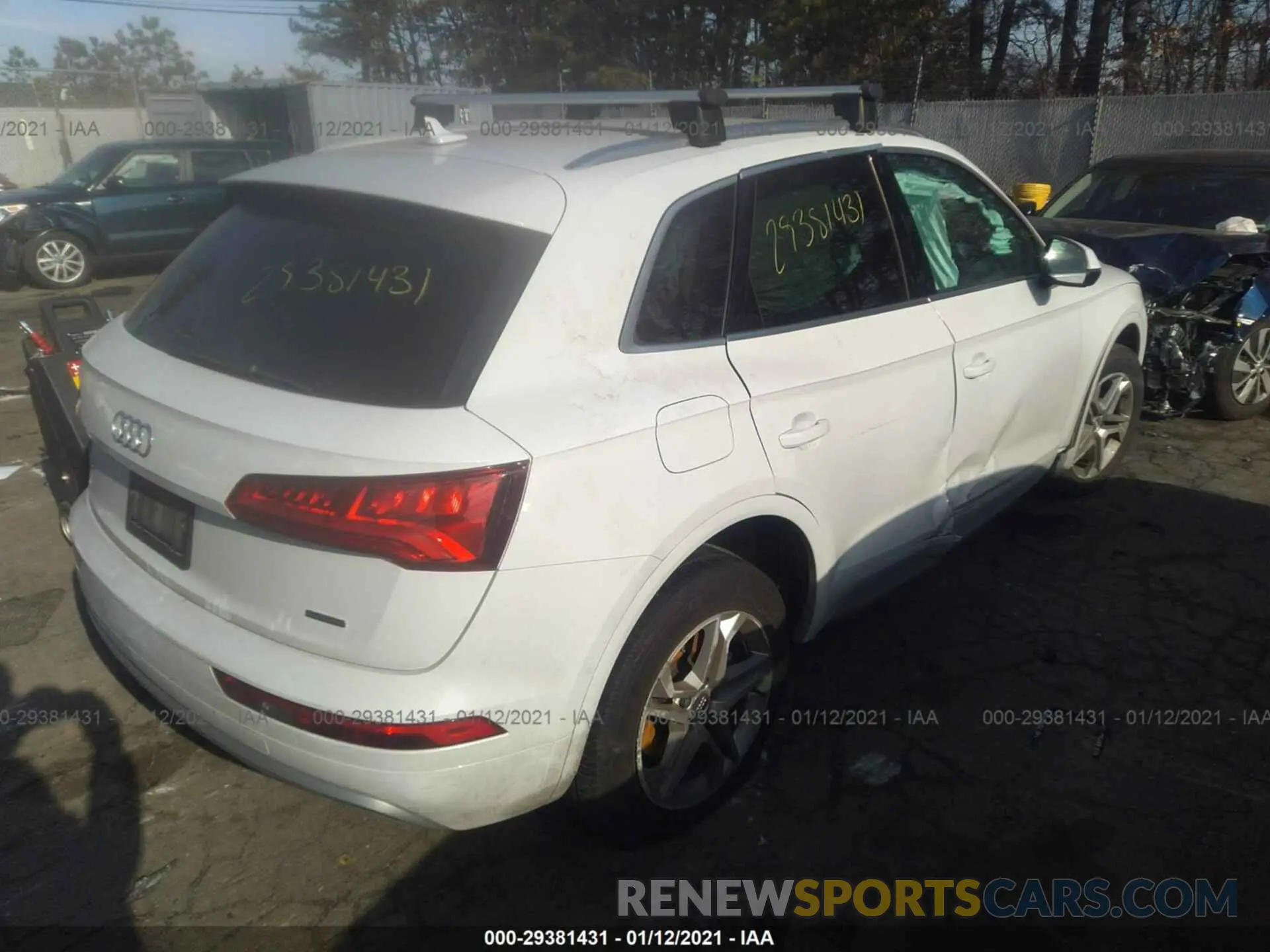 4 Photograph of a damaged car WA1ANAFY0K2118351 AUDI Q5 2019