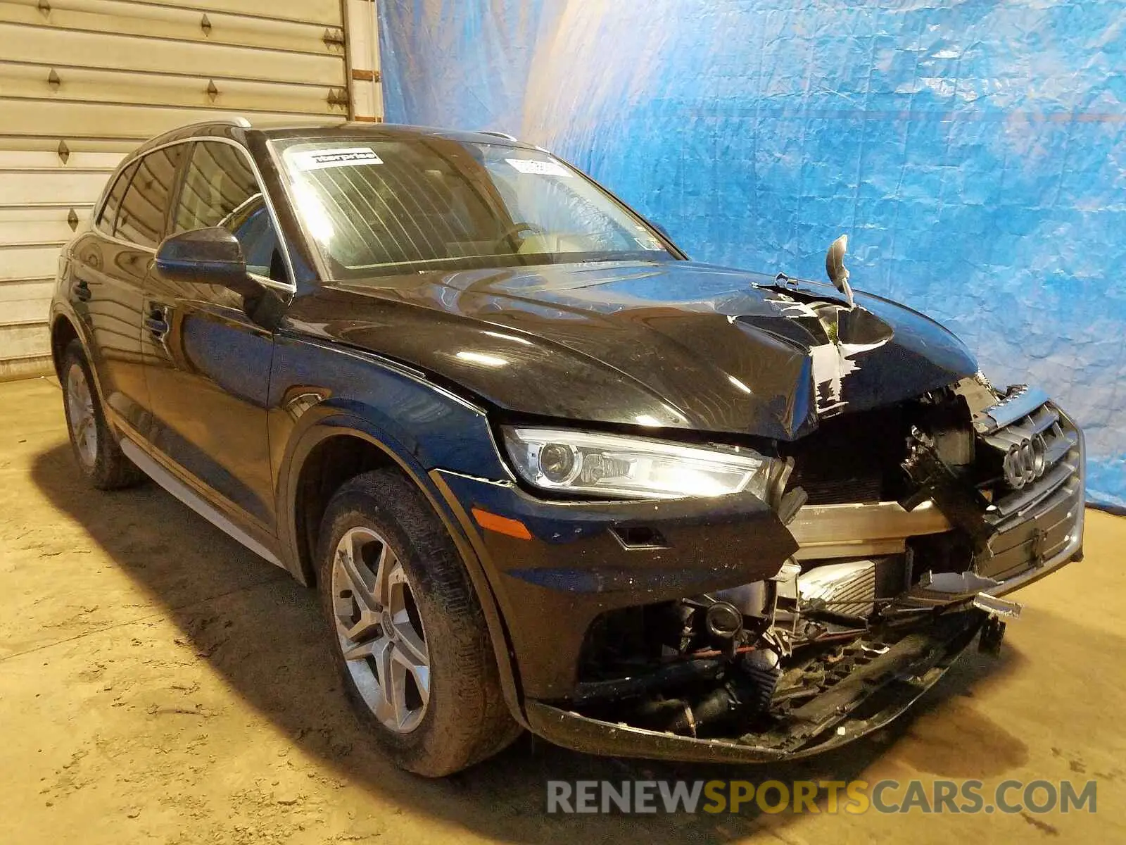 1 Photograph of a damaged car WA1ANAFY0K2119936 AUDI Q5 2019