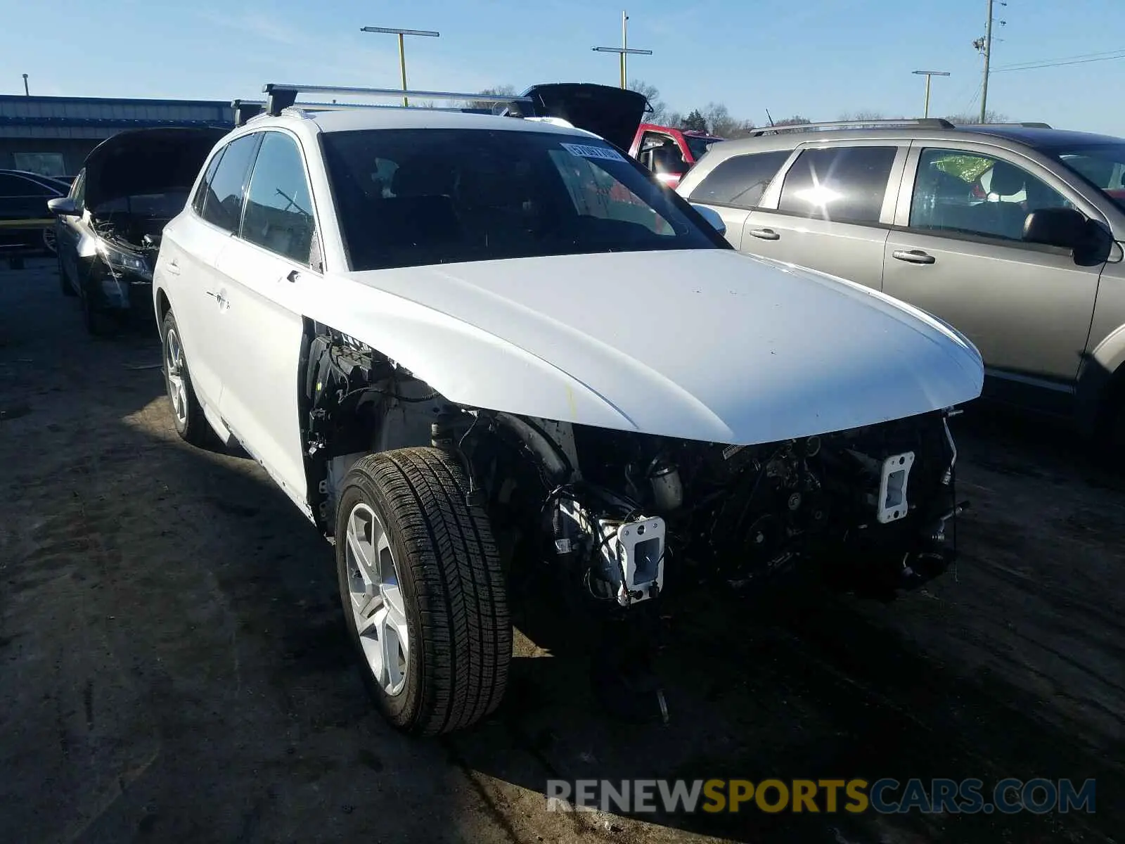 1 Photograph of a damaged car WA1ANAFY0K2122996 AUDI Q5 2019