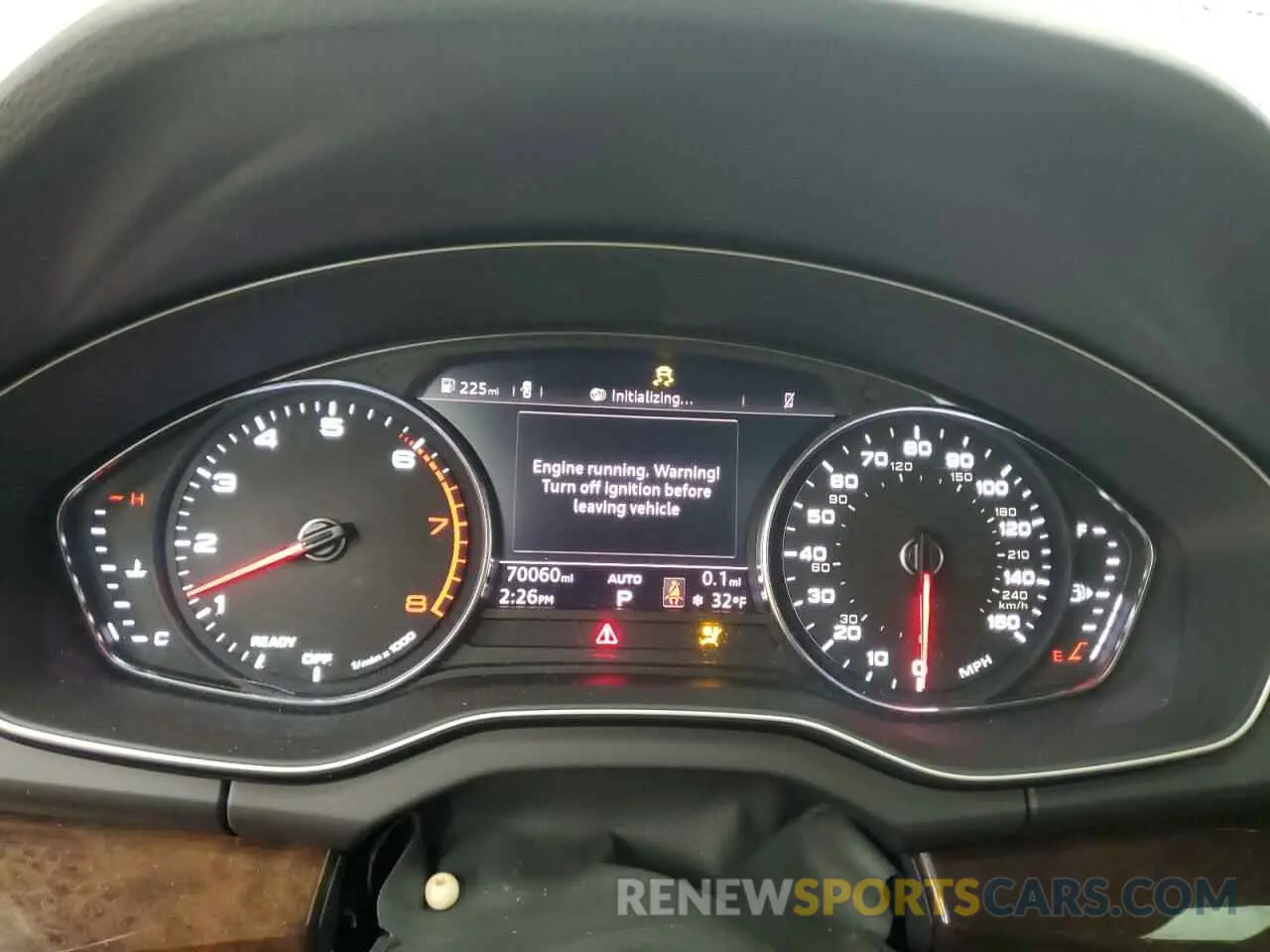 9 Photograph of a damaged car WA1ANAFY1K2023149 AUDI Q5 2019