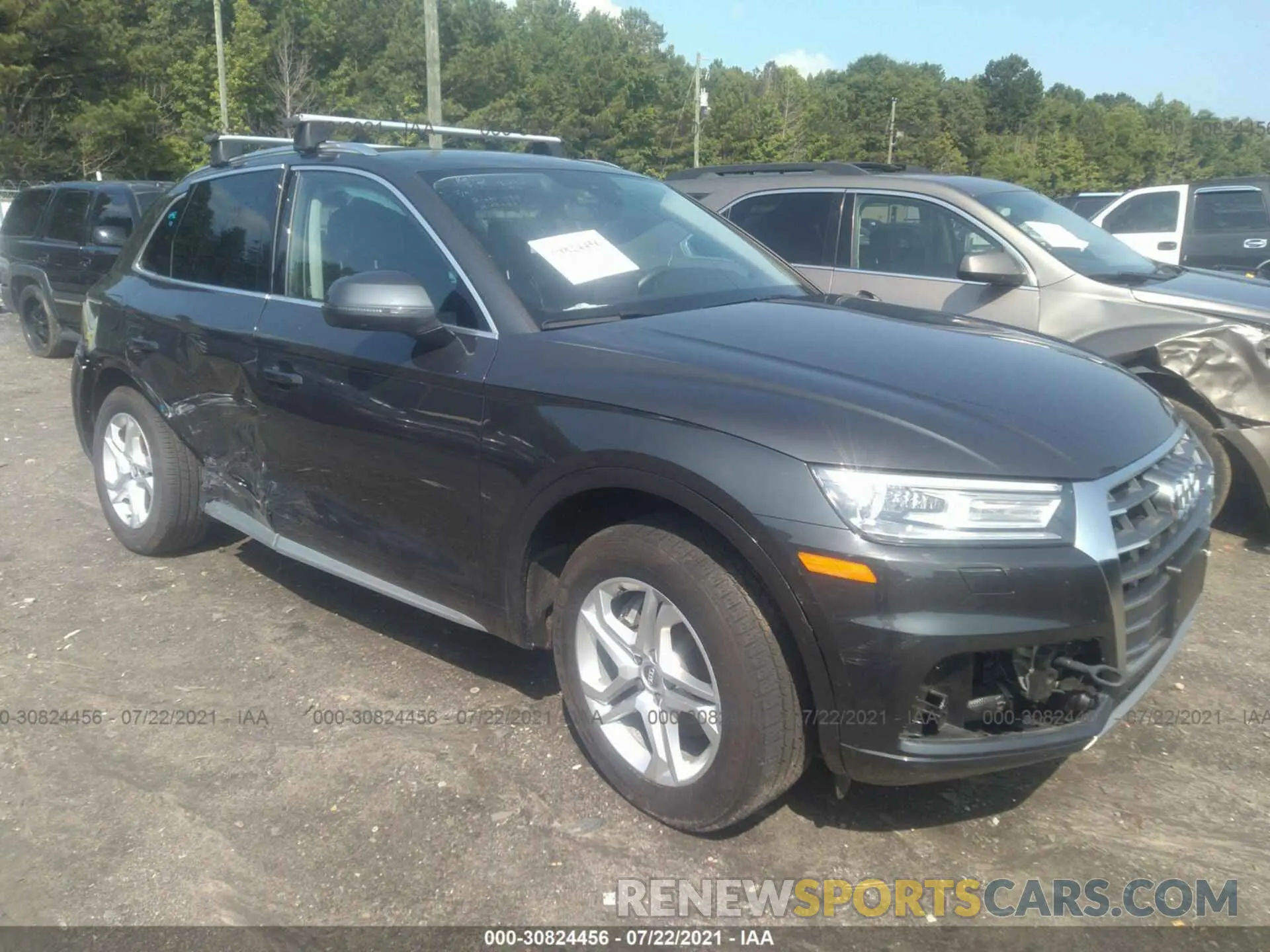 1 Photograph of a damaged car WA1ANAFY1K2115751 AUDI Q5 2019