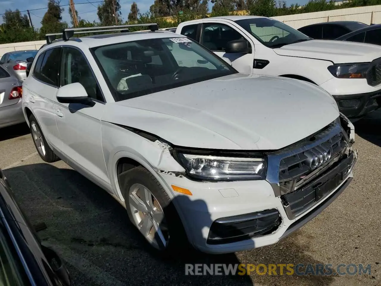 4 Photograph of a damaged car WA1ANAFY2K2092805 AUDI Q5 2019