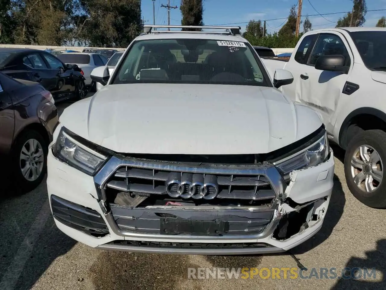 5 Photograph of a damaged car WA1ANAFY2K2092805 AUDI Q5 2019