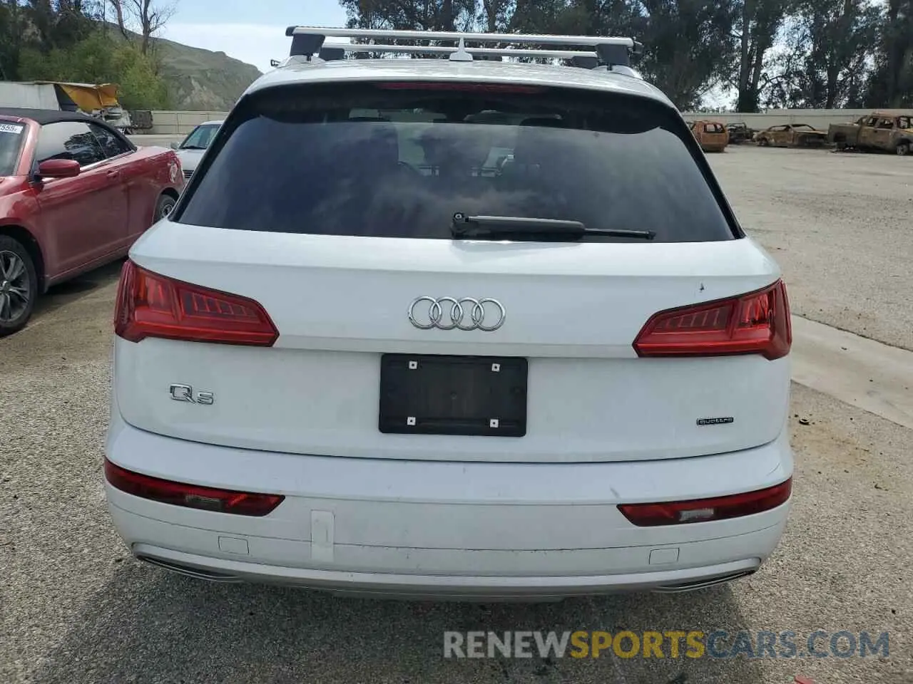 6 Photograph of a damaged car WA1ANAFY2K2092805 AUDI Q5 2019