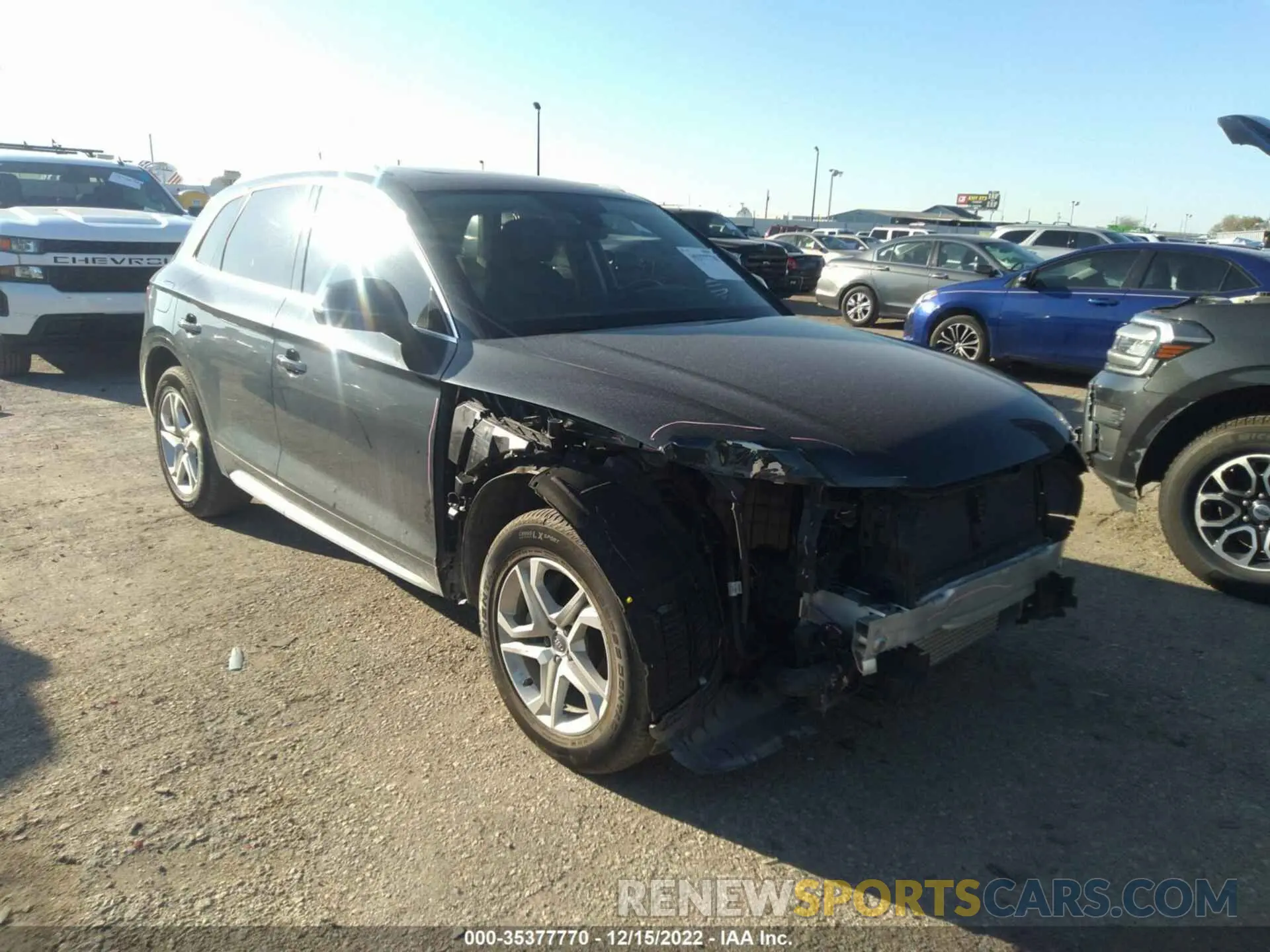 1 Photograph of a damaged car WA1ANAFY3K2017739 AUDI Q5 2019