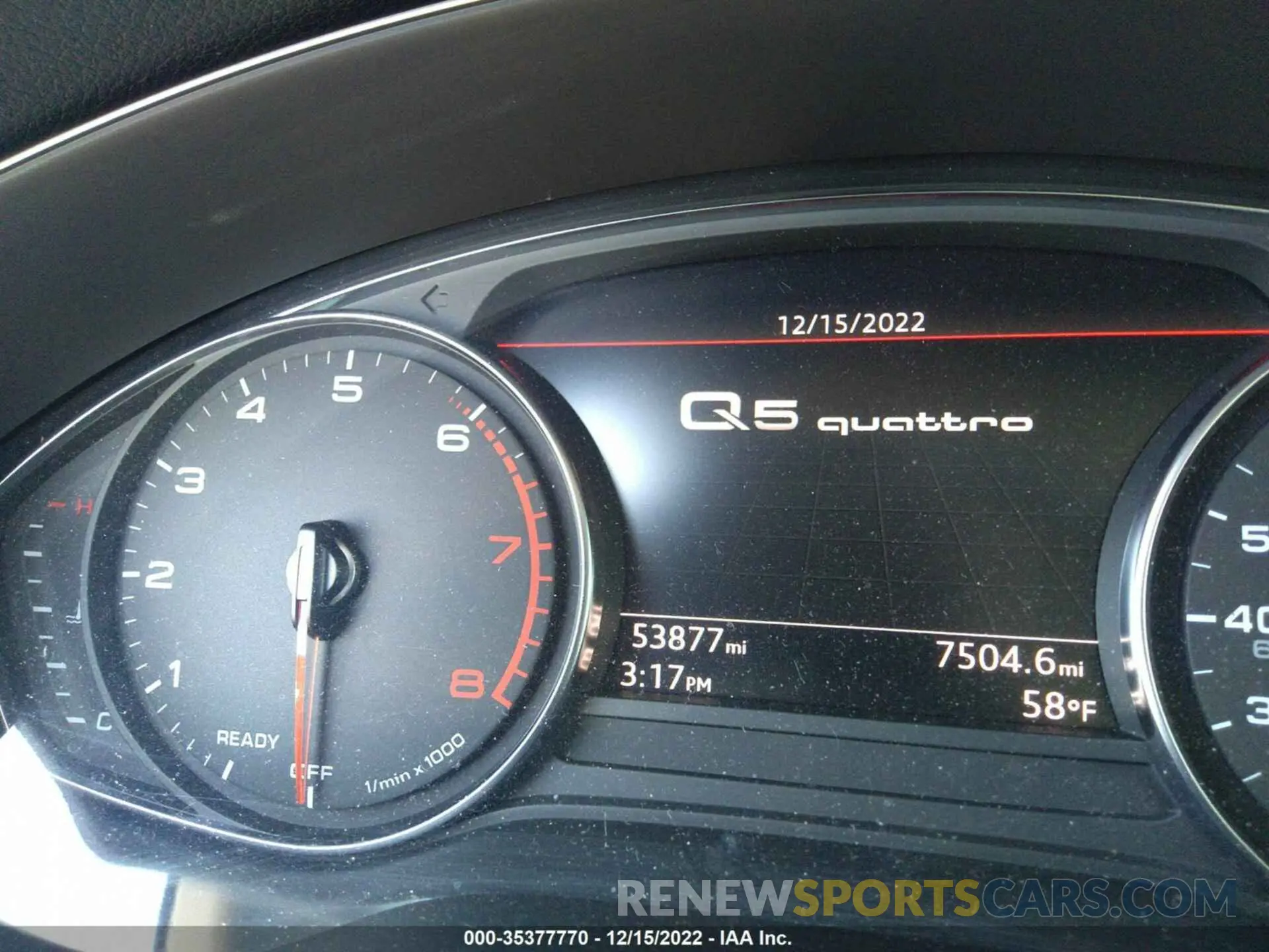 6 Photograph of a damaged car WA1ANAFY3K2017739 AUDI Q5 2019