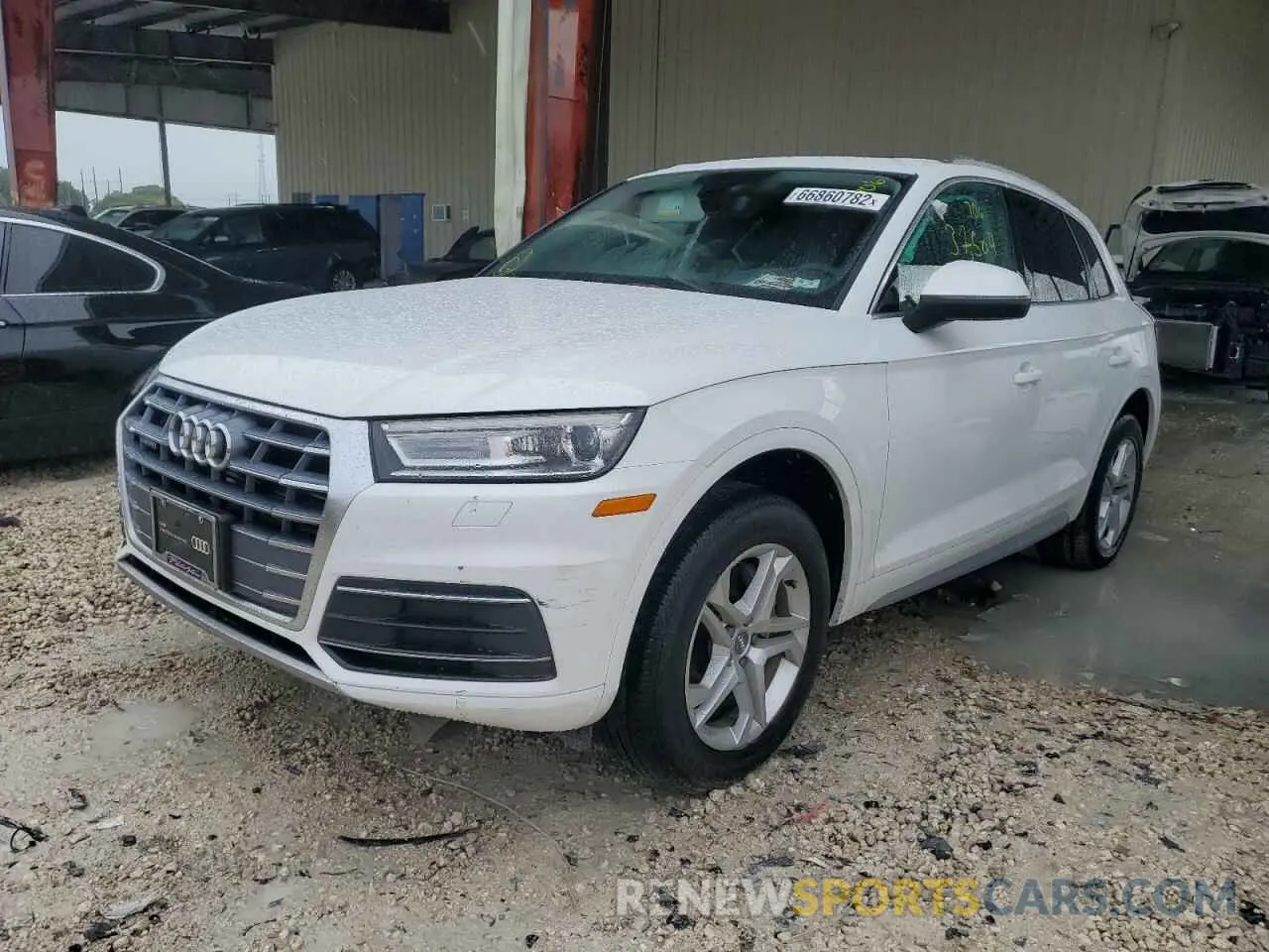 2 Фотография поврежденного автомобиля WA1ANAFY3K2079514 AUDI Q5 2019