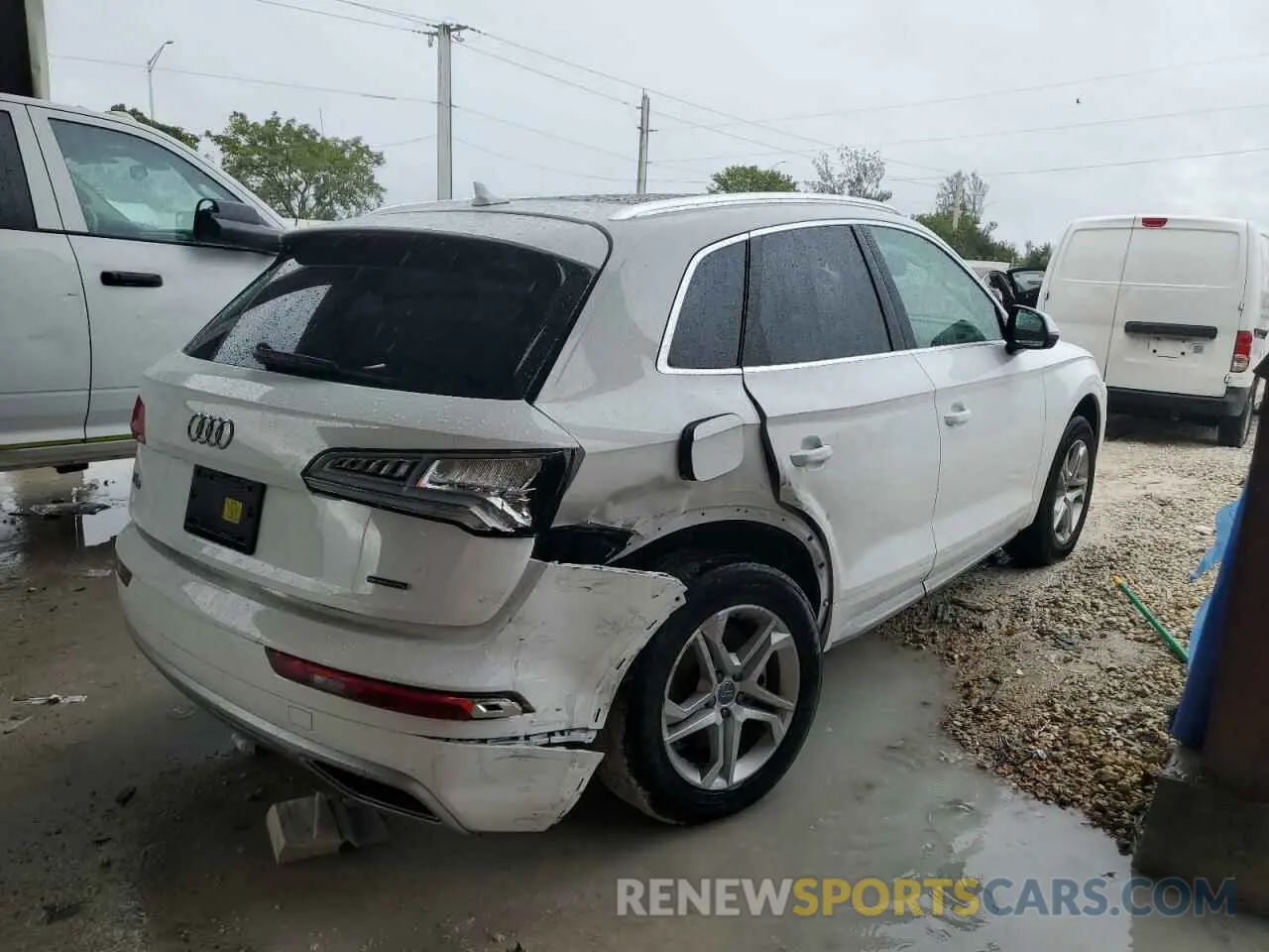 4 Фотография поврежденного автомобиля WA1ANAFY3K2079514 AUDI Q5 2019