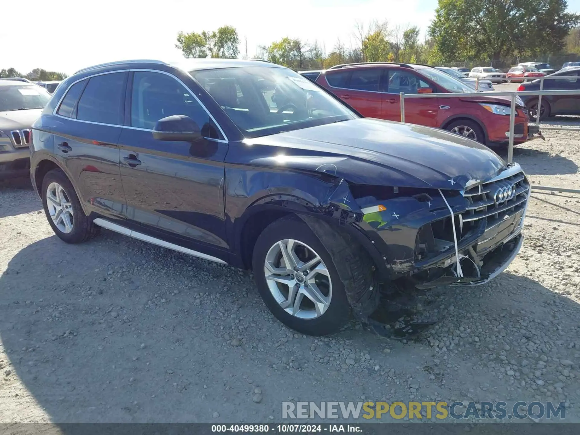 1 Photograph of a damaged car WA1ANAFY4K2037353 AUDI Q5 2019