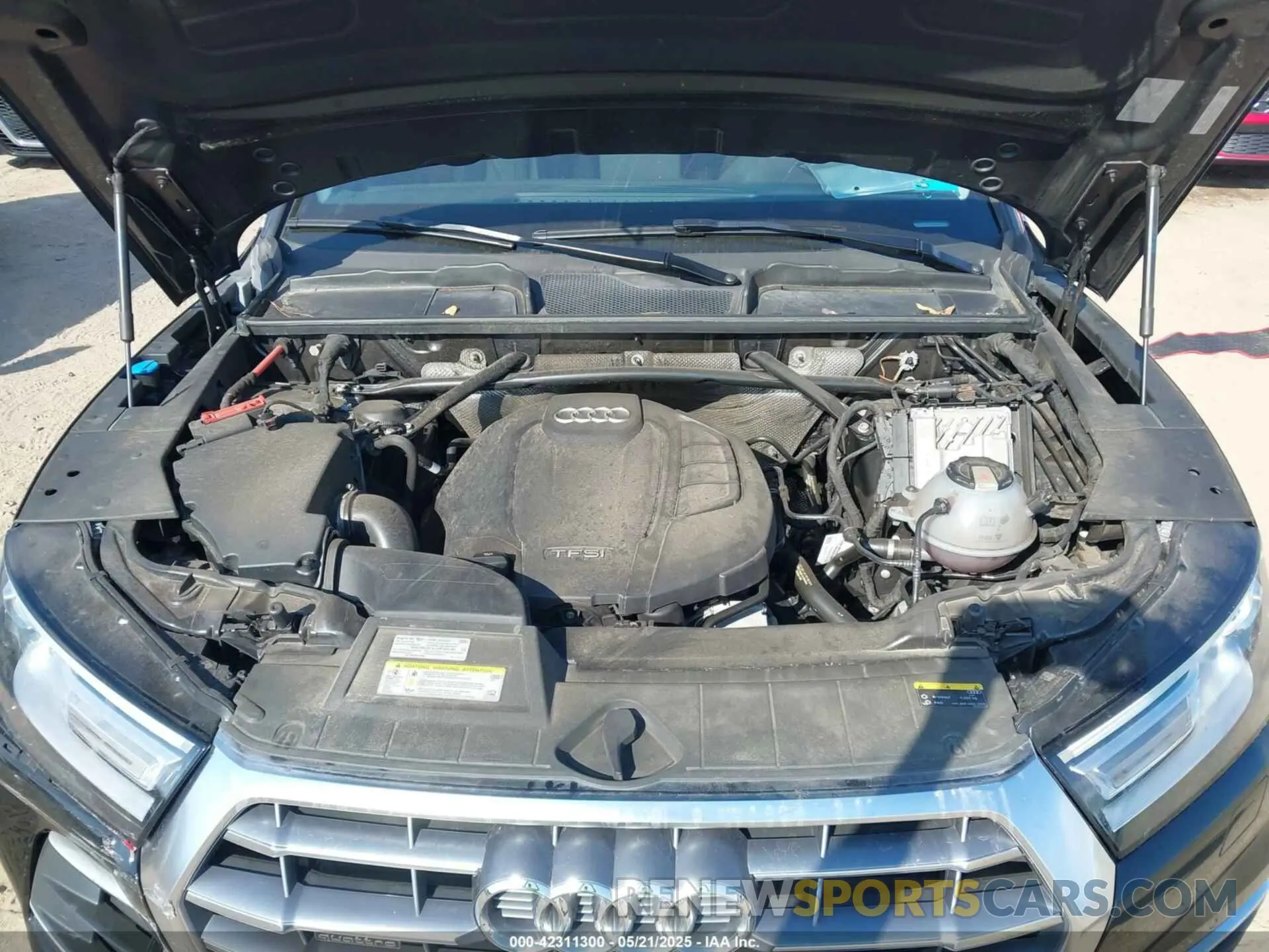 10 Фотография поврежденного автомобиля WA1ANAFY4K2139817 AUDI Q5 2019