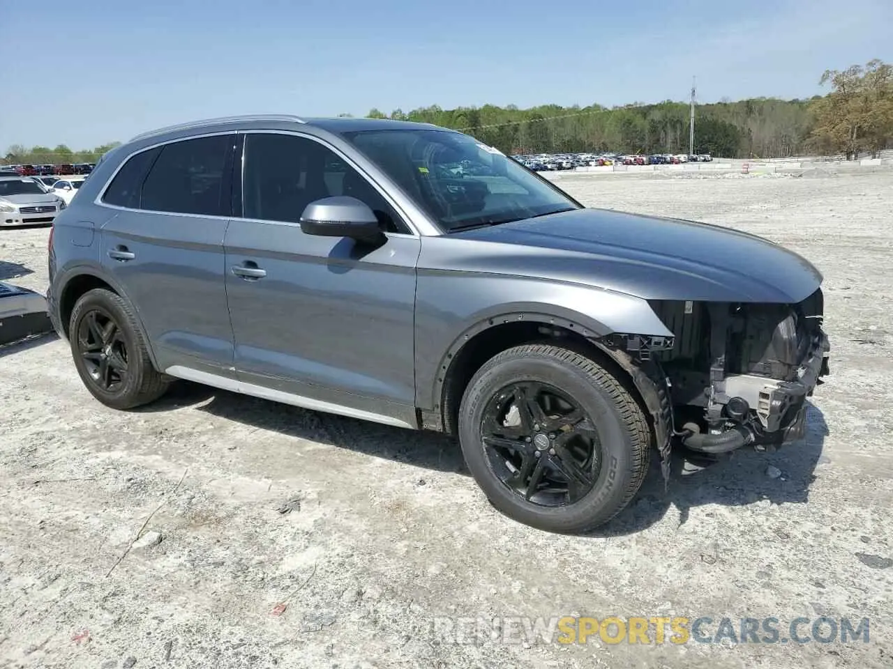 4 Фотография поврежденного автомобиля WA1ANAFY5K2127790 AUDI Q5 2019