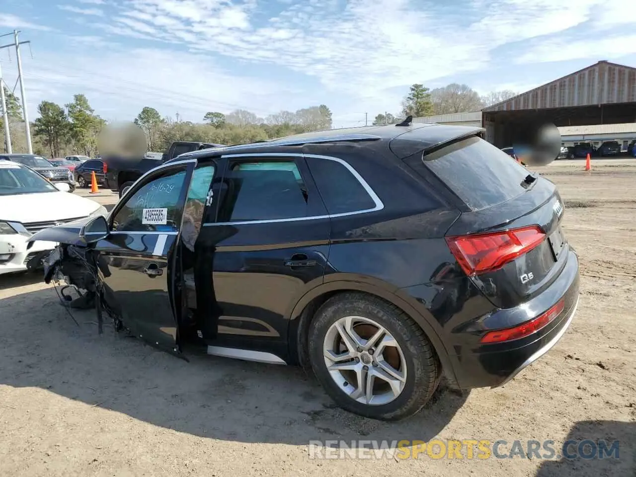 2 Фотография поврежденного автомобиля WA1ANAFY6K2081273 AUDI Q5 2019