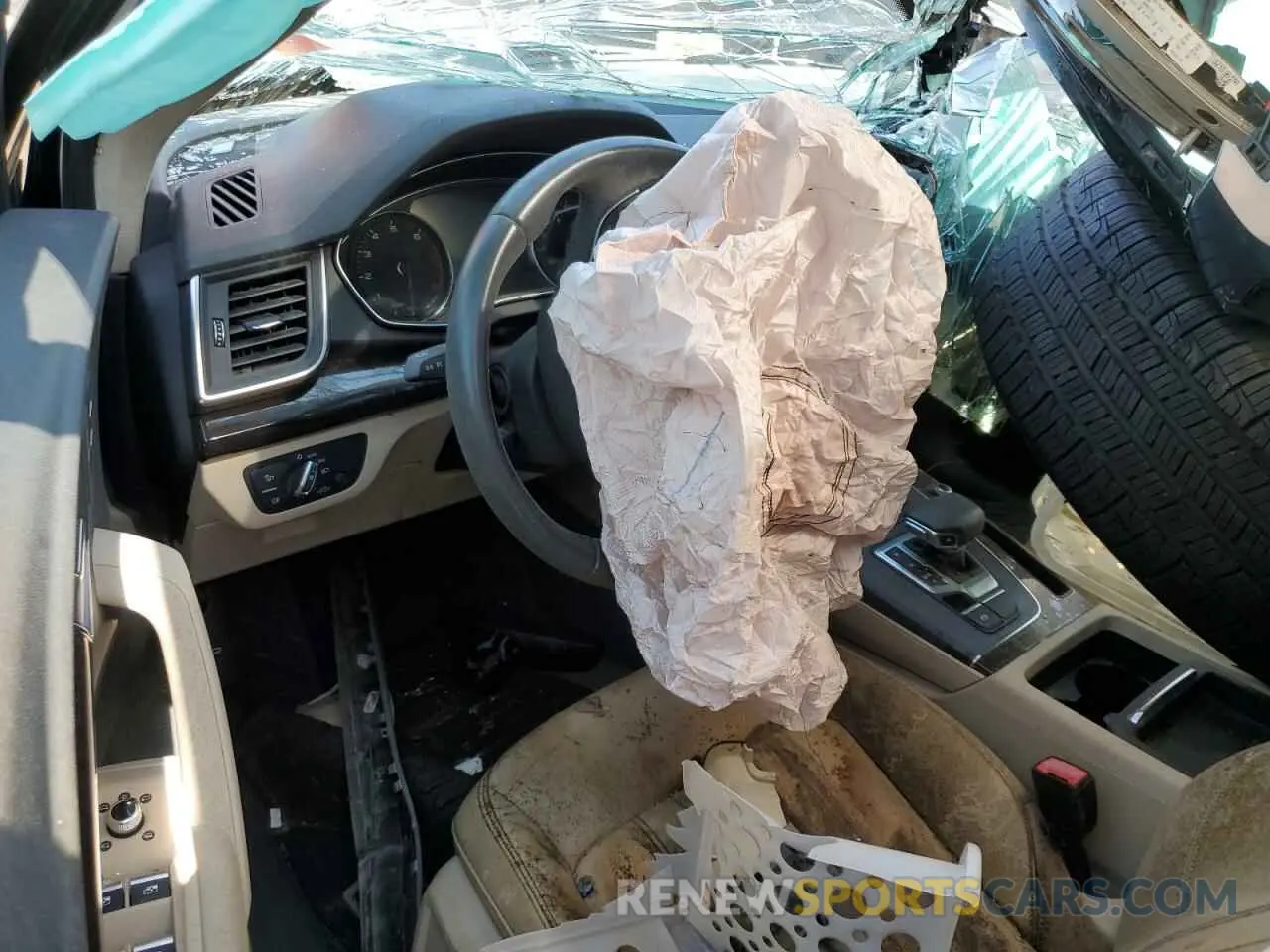 8 Фотография поврежденного автомобиля WA1ANAFY6K2081273 AUDI Q5 2019