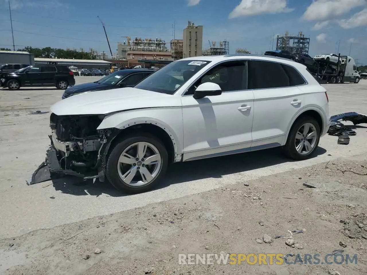 1 Фотография поврежденного автомобиля WA1ANAFY7K2034382 AUDI Q5 2019