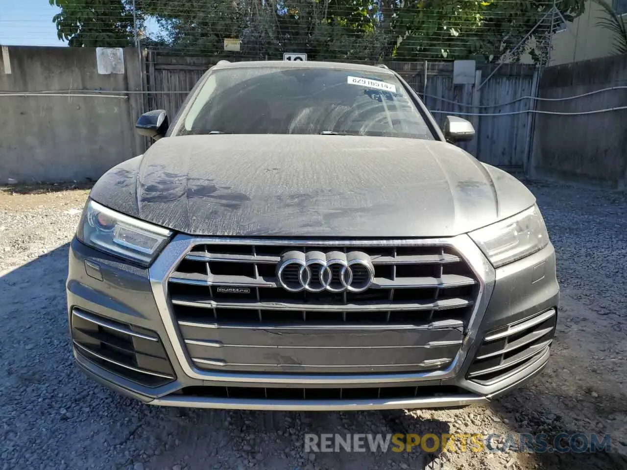 5 Фотография поврежденного автомобиля WA1ANAFY8K2034066 AUDI Q5 2019