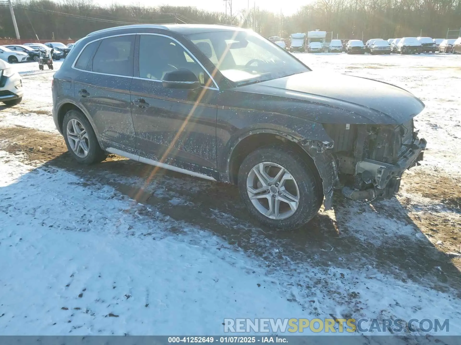 1 Фотография поврежденного автомобиля WA1ANAFY9K2069635 AUDI Q5 2019