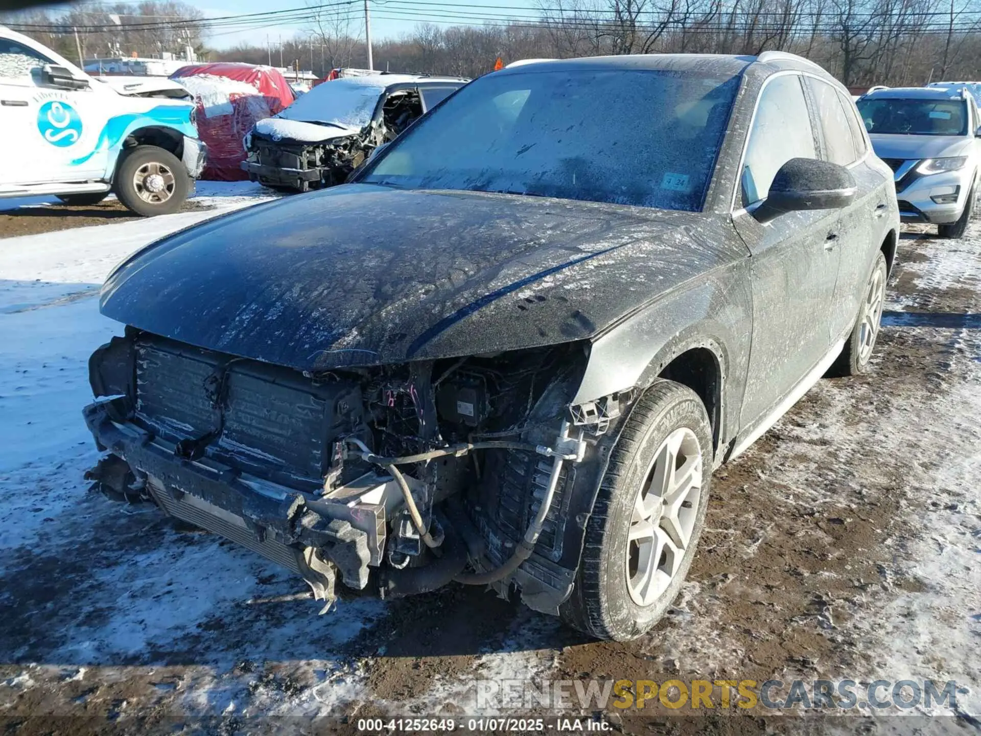 18 Фотография поврежденного автомобиля WA1ANAFY9K2069635 AUDI Q5 2019
