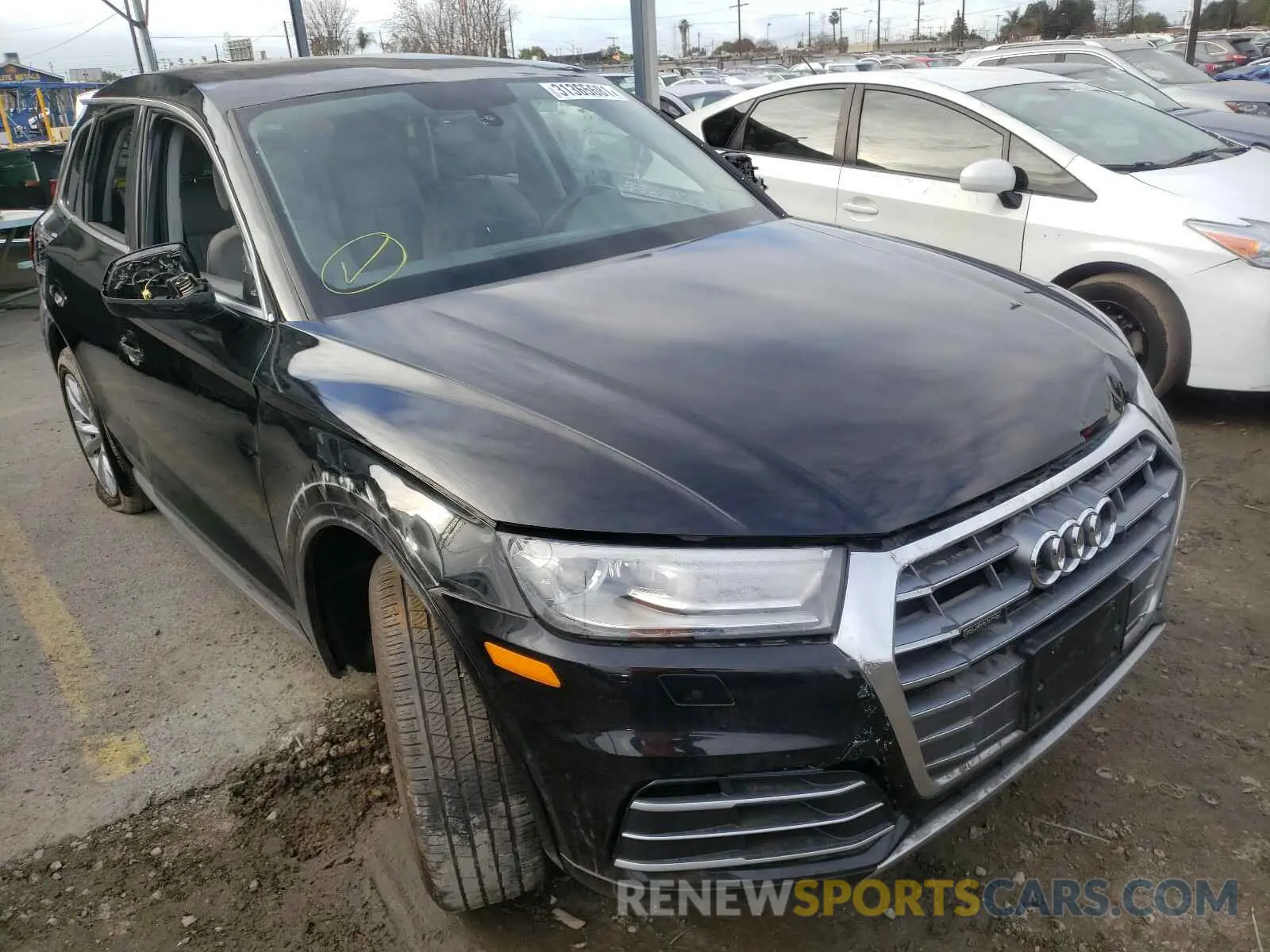 1 Photograph of a damaged car WA1ANAFY9K2125685 AUDI Q5 2019