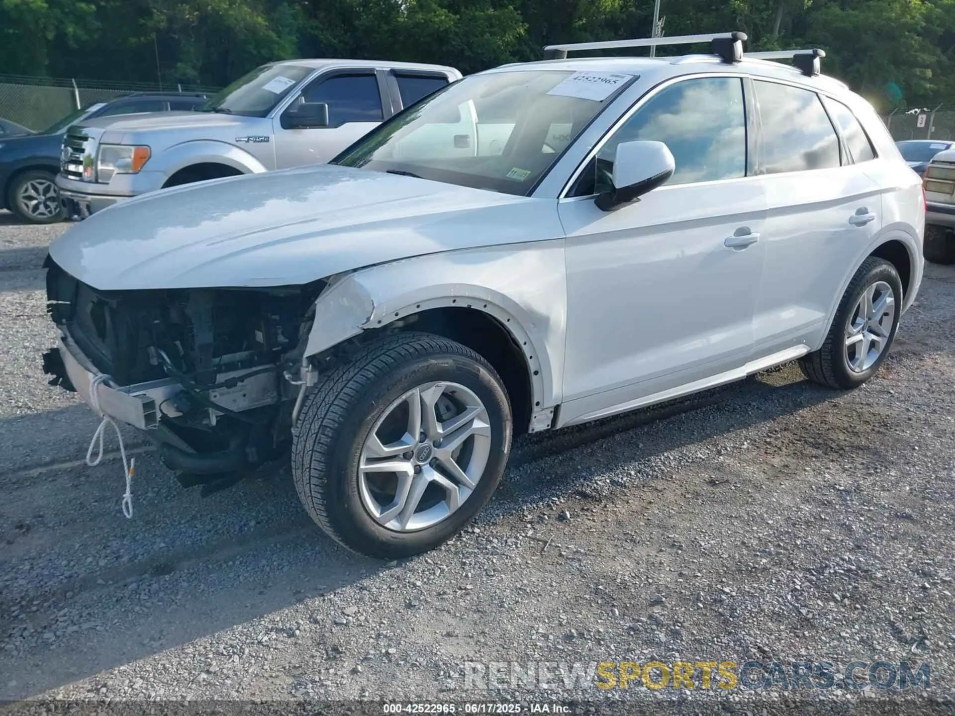 2 Photograph of a damaged car WA1ANAFYXK2126876 AUDI Q5 2019
