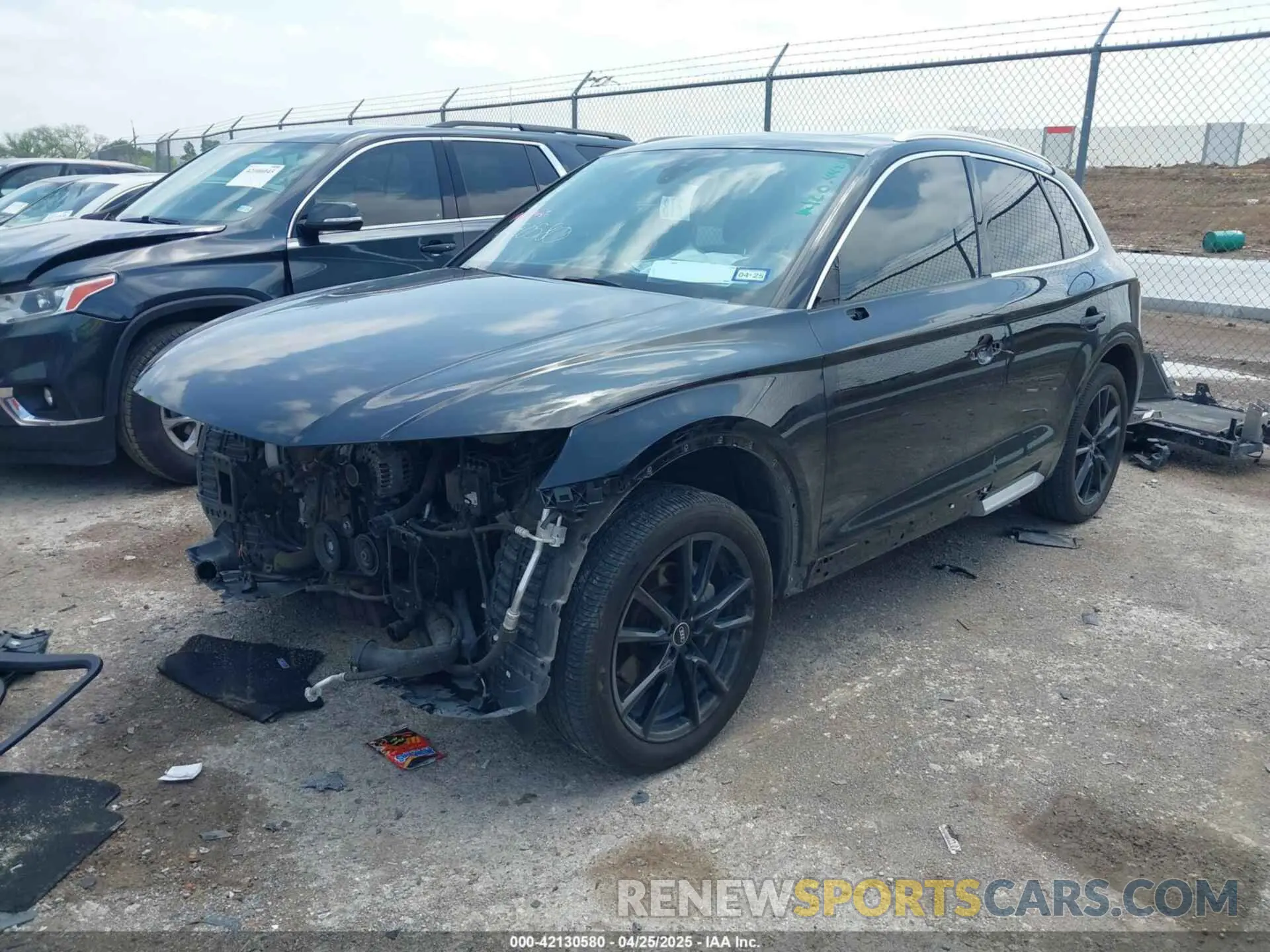 2 Photograph of a damaged car WA1BNAFY0K2063954 AUDI Q5 2019