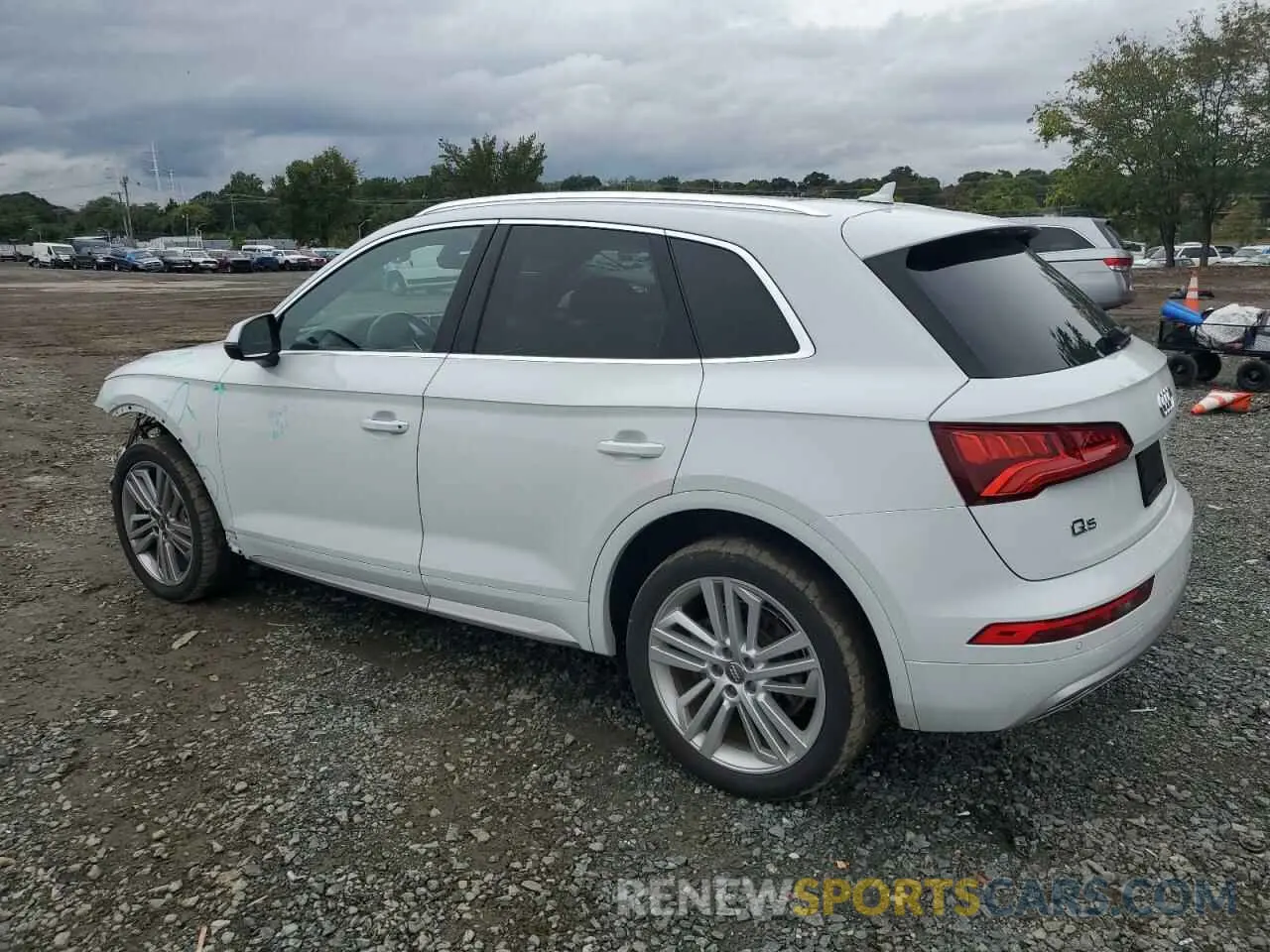 2 Photograph of a damaged car WA1BNAFY0K2120735 AUDI Q5 2019