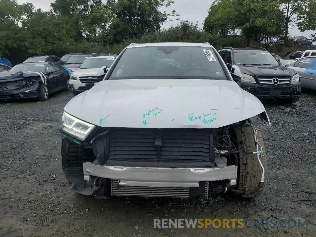 5 Photograph of a damaged car WA1BNAFY0K2120735 AUDI Q5 2019