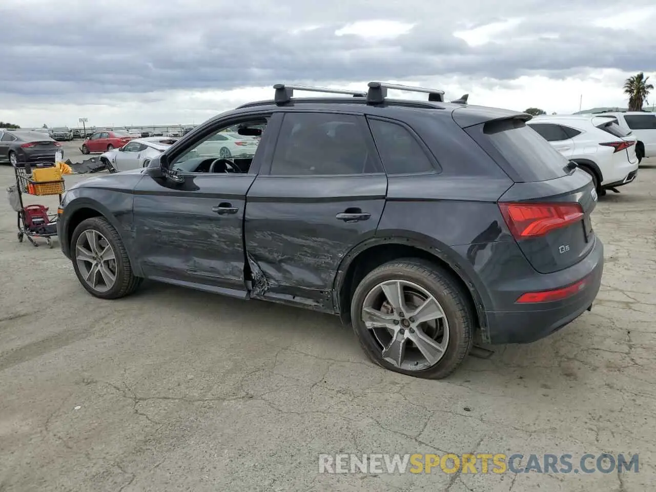 2 Фотография поврежденного автомобиля WA1BNAFY0K2132416 AUDI Q5 2019