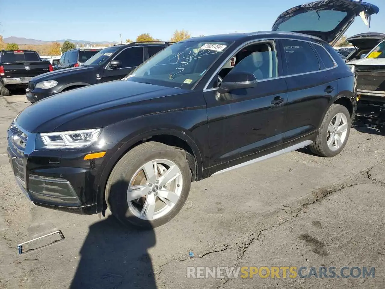 1 Фотография поврежденного автомобиля WA1BNAFY0K2140323 AUDI Q5 2019
