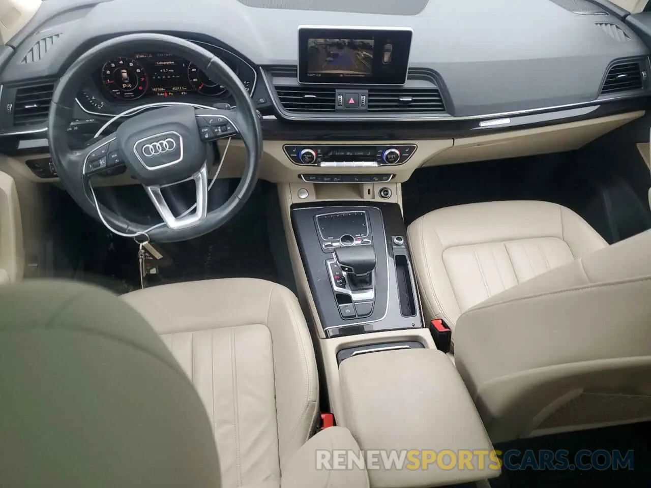 8 Фотография поврежденного автомобиля WA1BNAFY1K2044099 AUDI Q5 2019