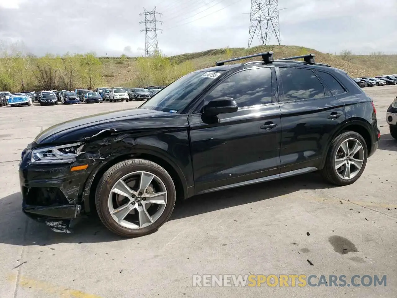 1 Фотография поврежденного автомобиля WA1BNAFY1K2066474 AUDI Q5 2019
