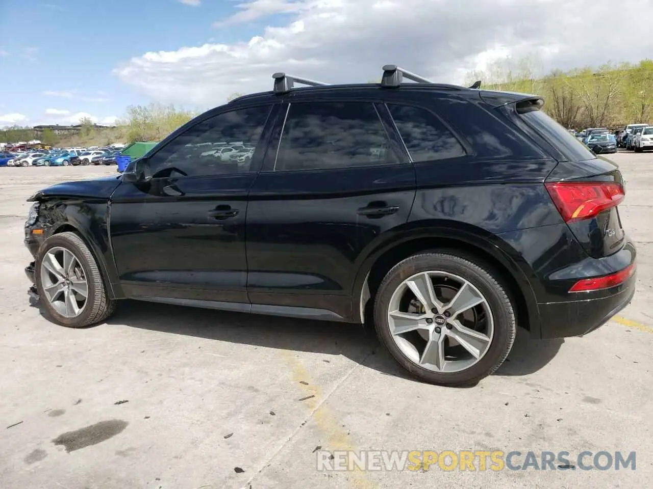 2 Фотография поврежденного автомобиля WA1BNAFY1K2066474 AUDI Q5 2019