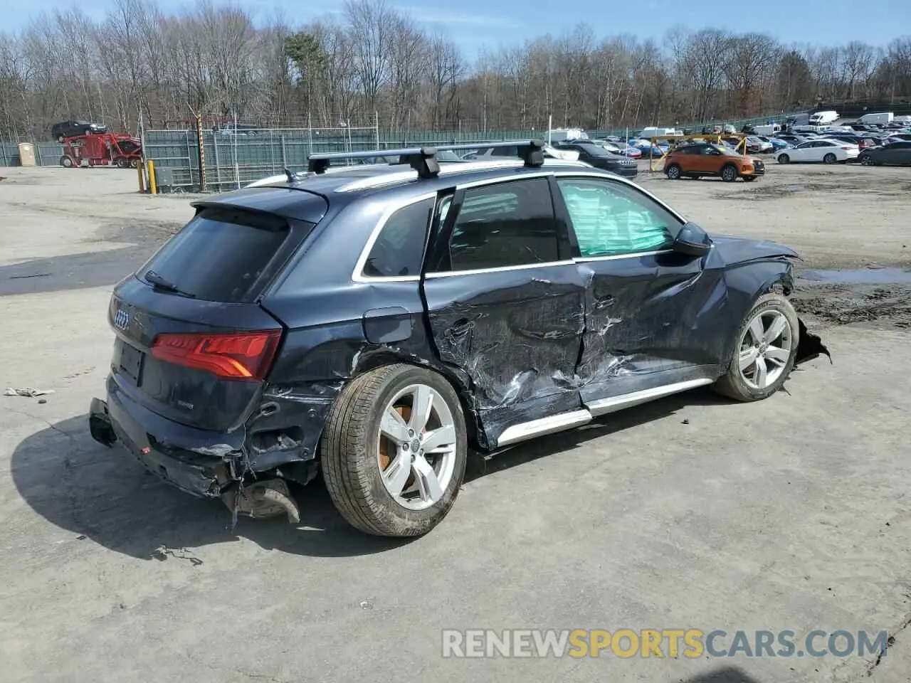 3 Фотография поврежденного автомобиля WA1BNAFY1K2118475 AUDI Q5 2019