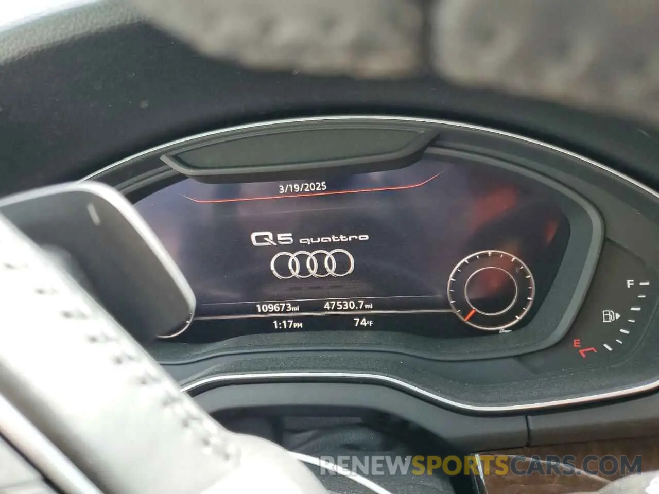 9 Фотография поврежденного автомобиля WA1BNAFY1K2118475 AUDI Q5 2019