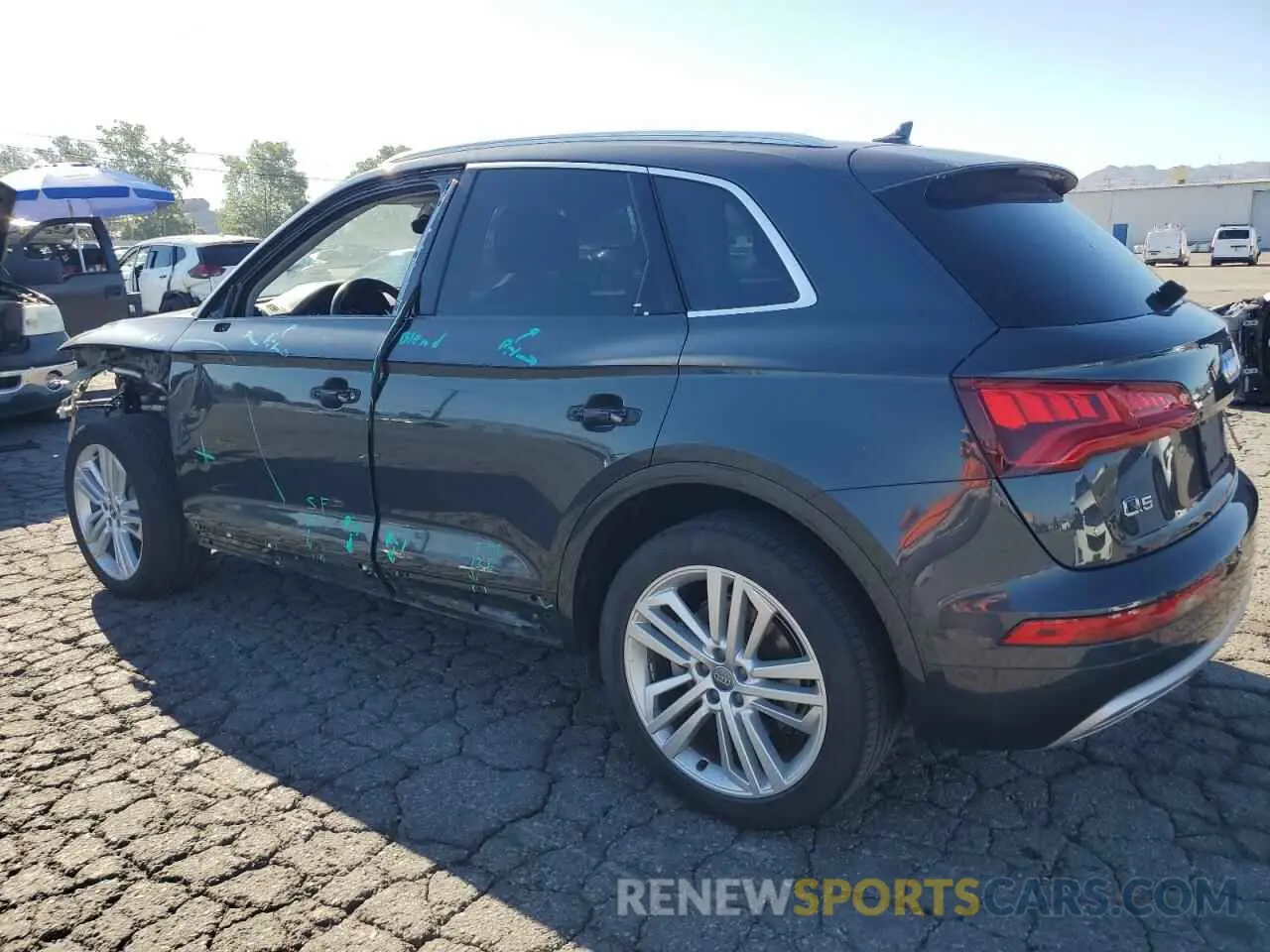 2 Photograph of a damaged car WA1BNAFY1K2141190 AUDI Q5 2019