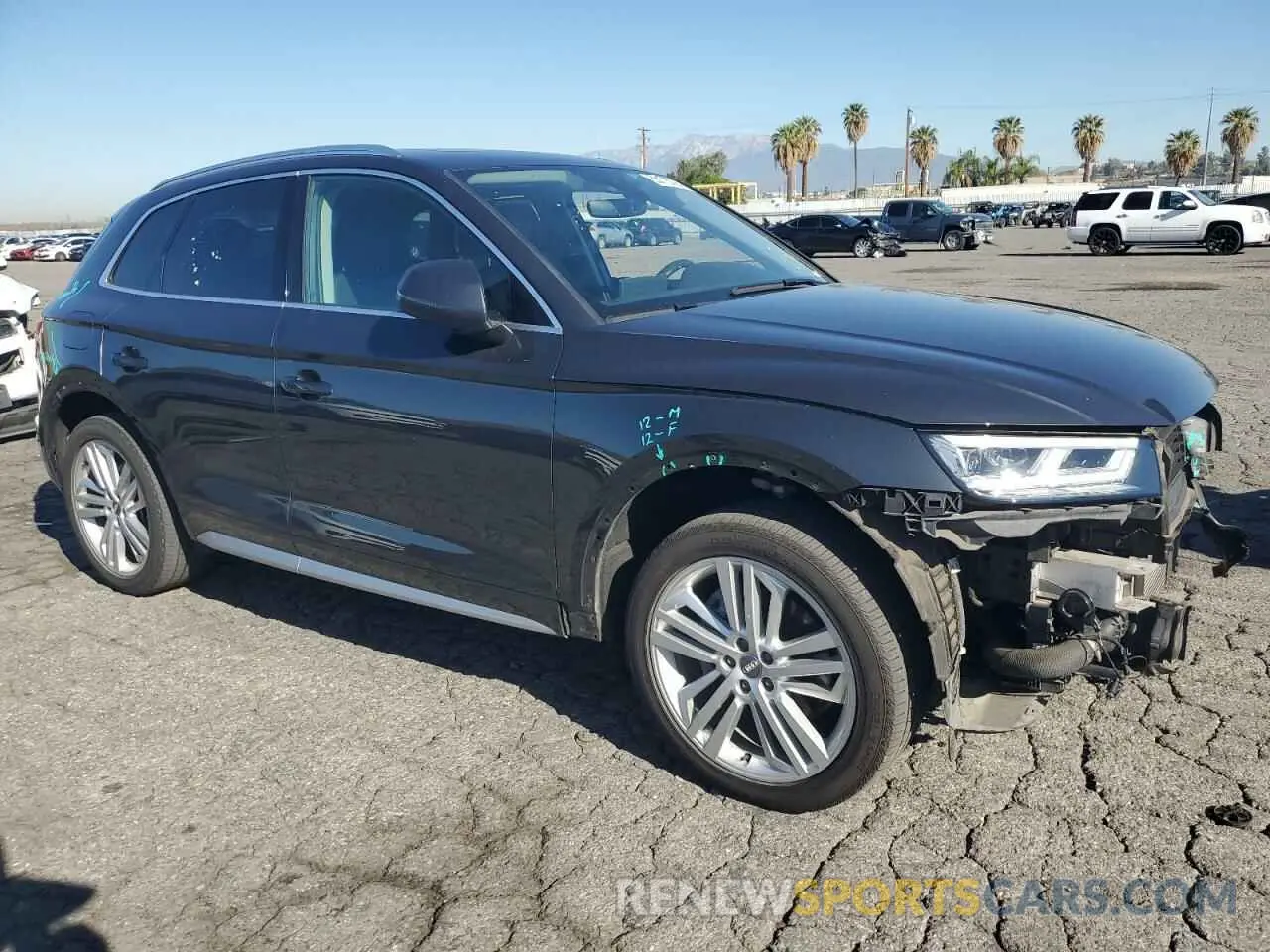 4 Photograph of a damaged car WA1BNAFY1K2141190 AUDI Q5 2019