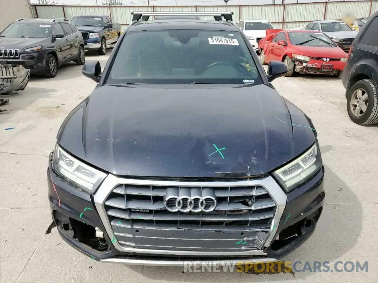 5 Фотография поврежденного автомобиля WA1BNAFY2K2033130 AUDI Q5 2019