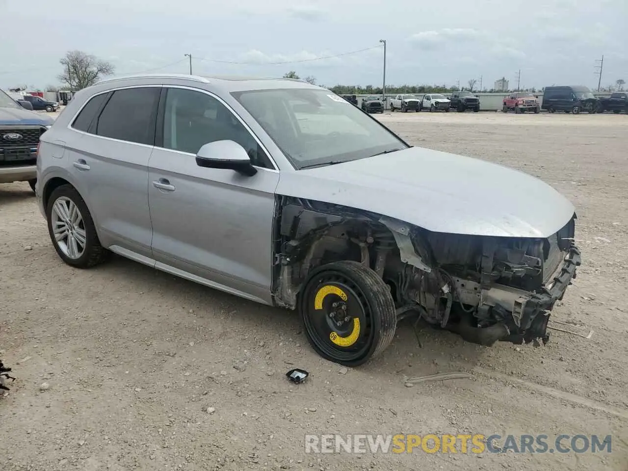 4 Фотография поврежденного автомобиля WA1BNAFY2K2049246 AUDI Q5 2019