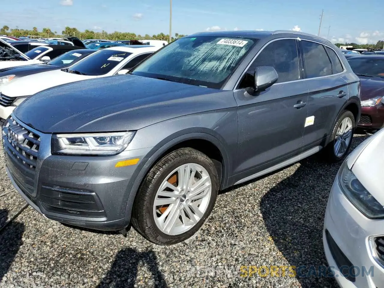 1 Photograph of a damaged car WA1BNAFY2K2057248 AUDI Q5 2019
