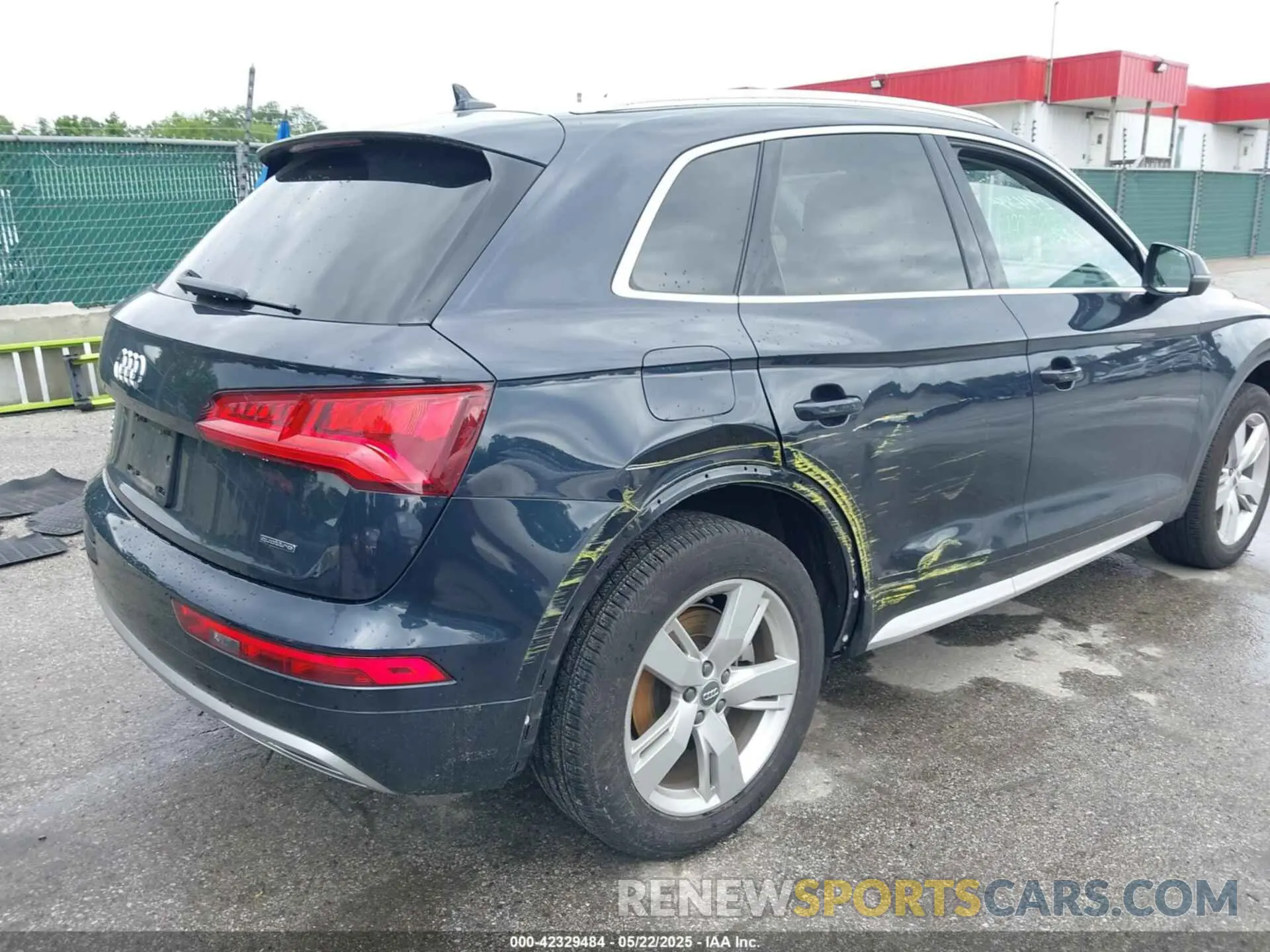6 Фотография поврежденного автомобиля WA1BNAFY2K2080576 AUDI Q5 2019