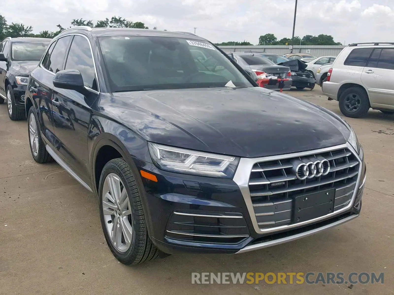 1 Photograph of a damaged car WA1BNAFY3K2035470 AUDI Q5 2019