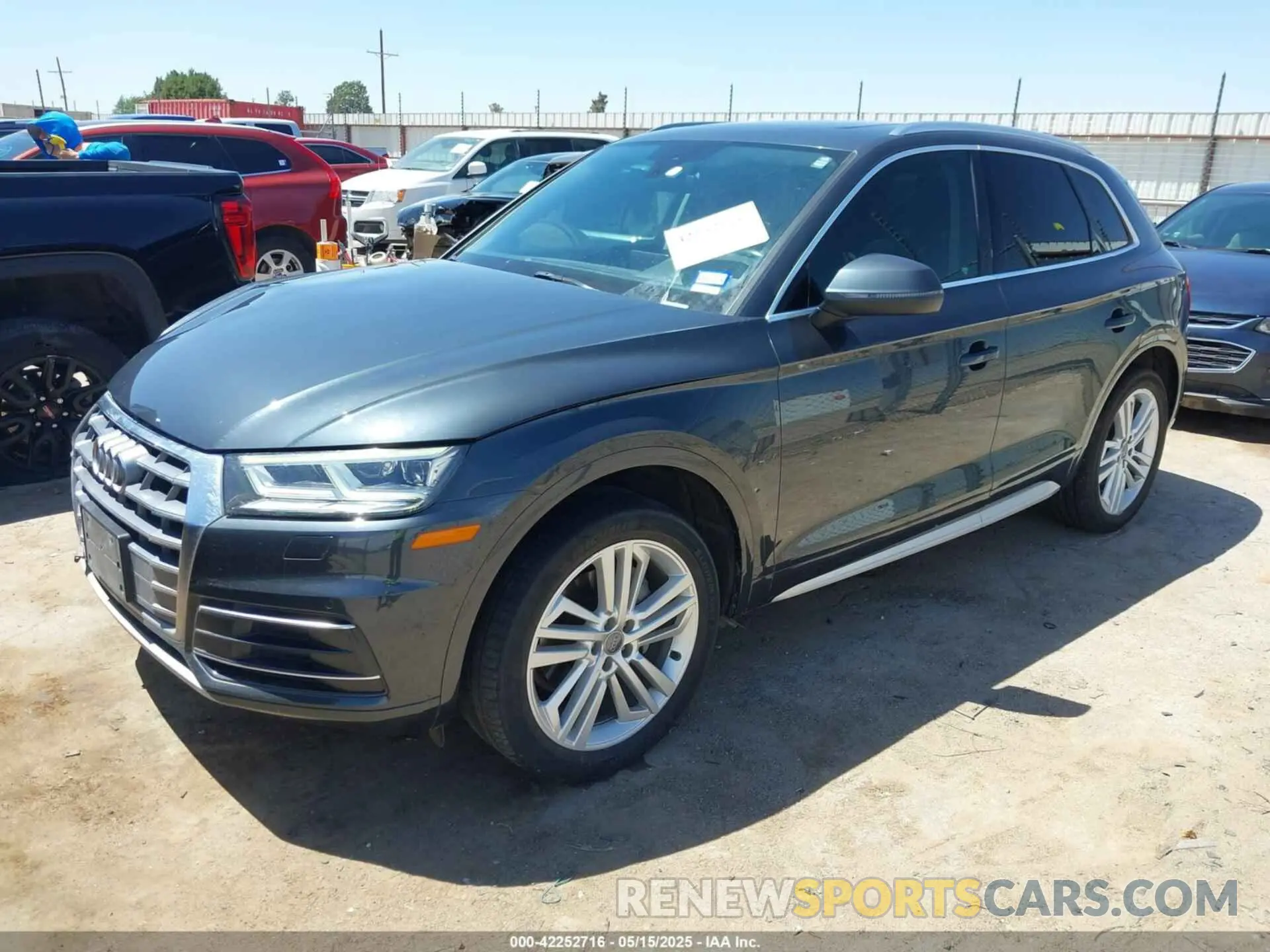 2 Фотография поврежденного автомобиля WA1BNAFY3K2037963 AUDI Q5 2019