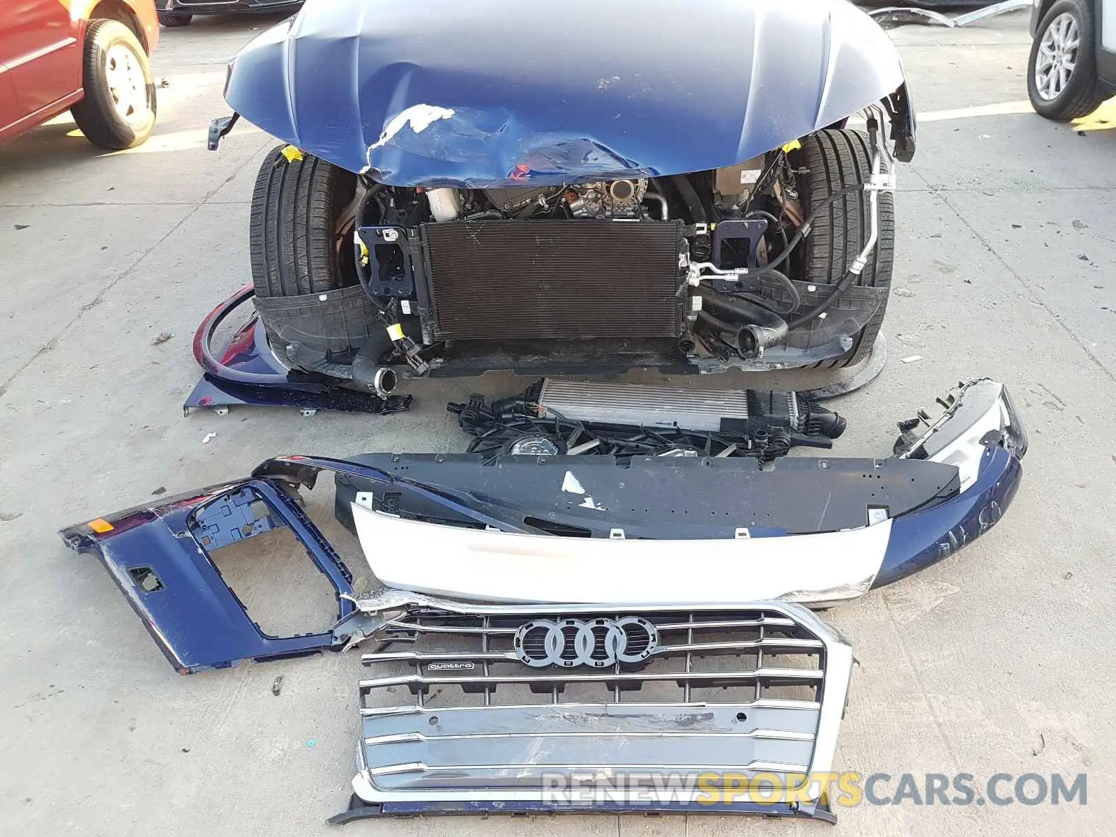 9 Photograph of a damaged car WA1BNAFY3K2128473 AUDI Q5 2019