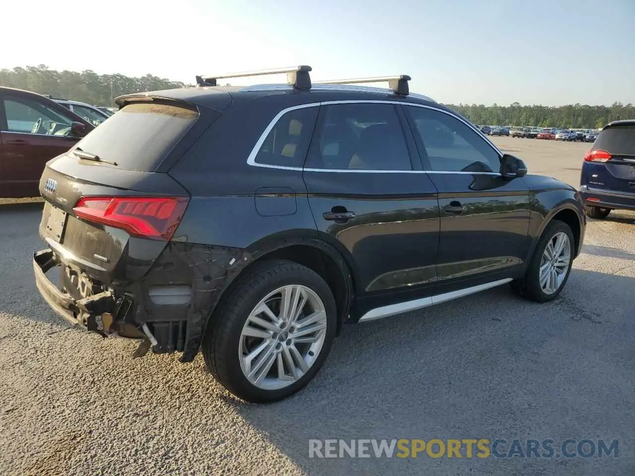 3 Фотография поврежденного автомобиля WA1BNAFY4K2025062 AUDI Q5 2019